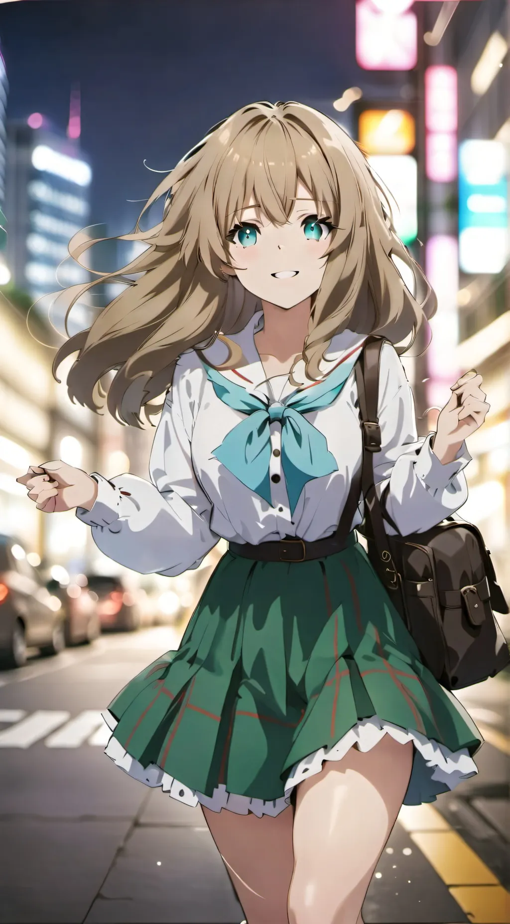 ai character: Zoey  background