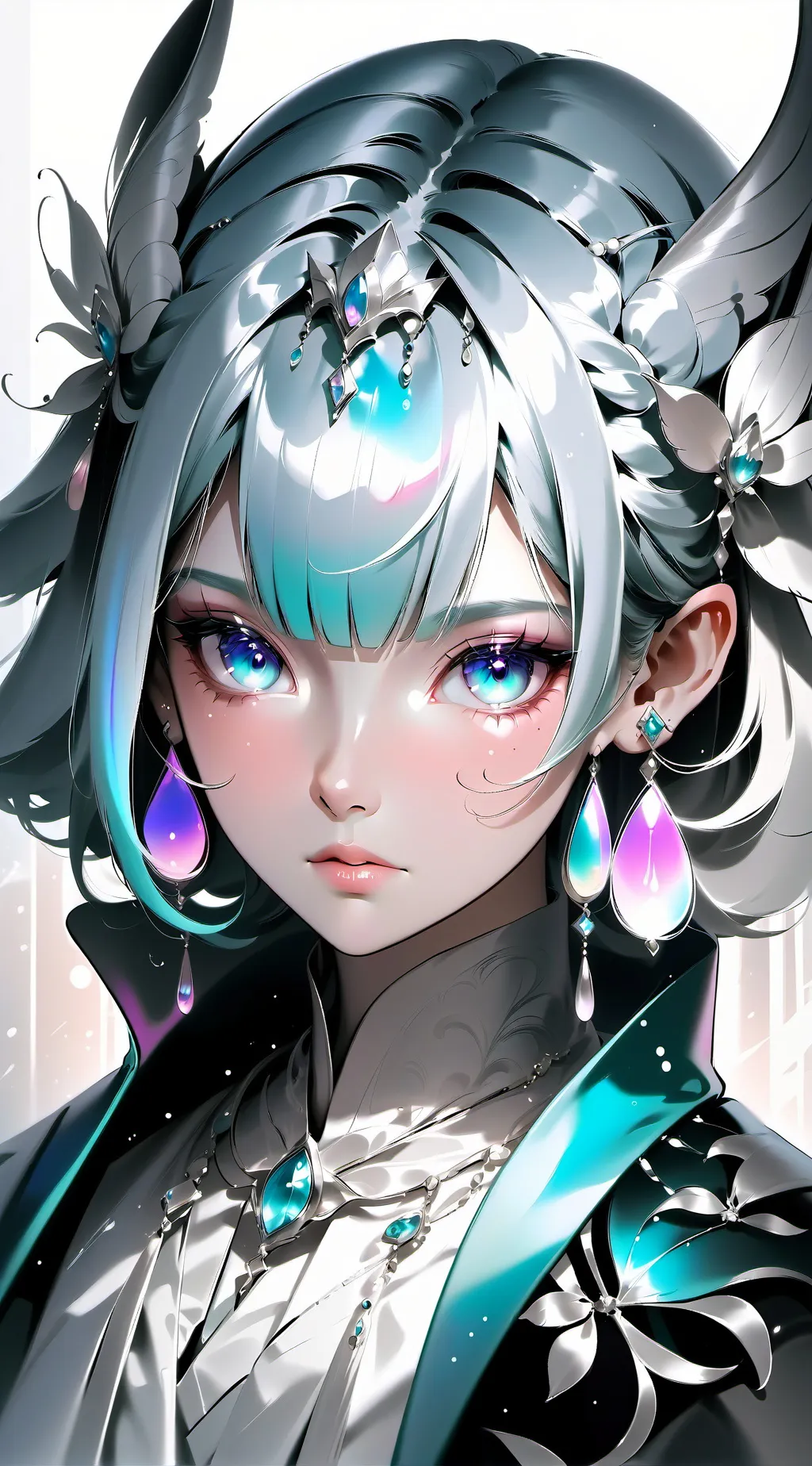 ai character: Luna background