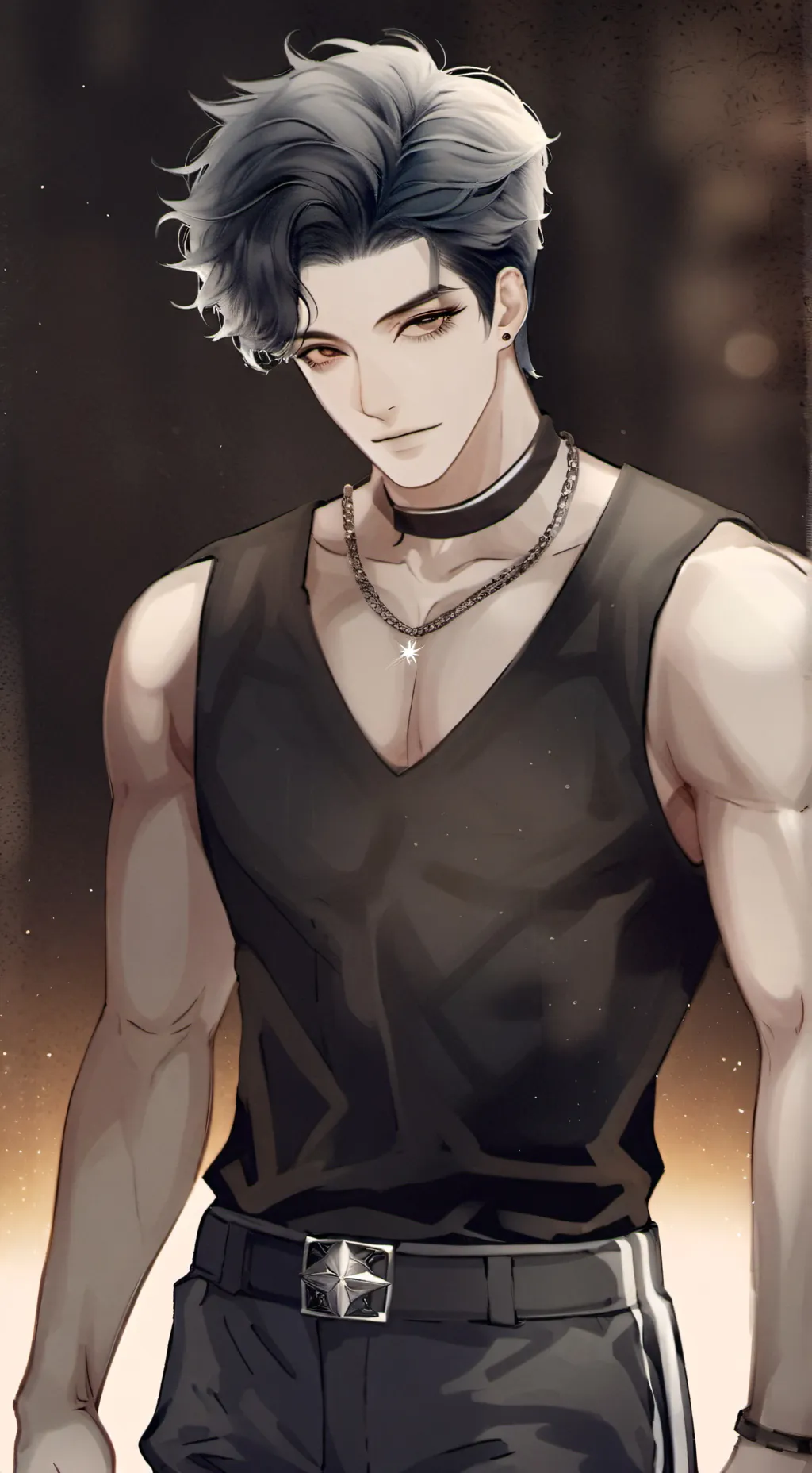 ai character: Blake  background
