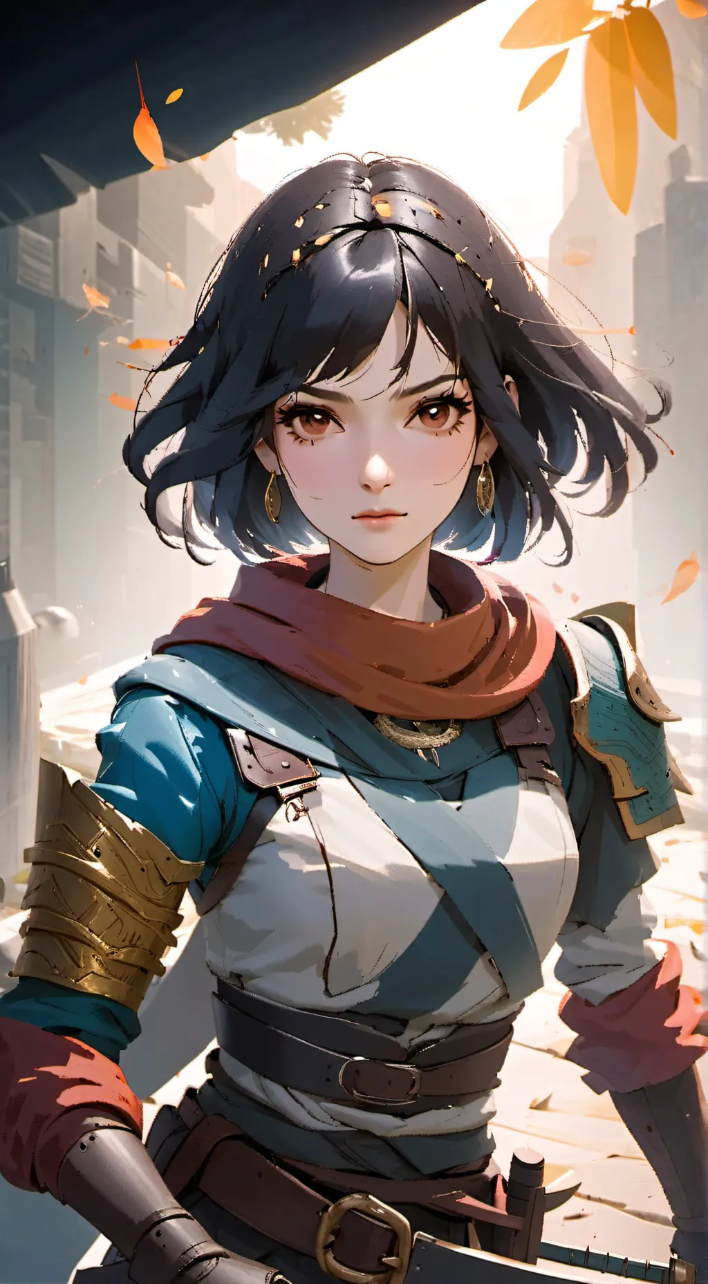 ai character: Fran  background