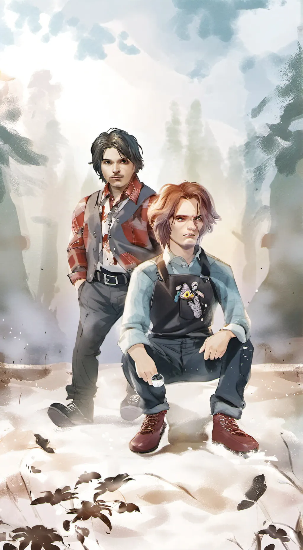 ai character: Chucky and Tiffany background