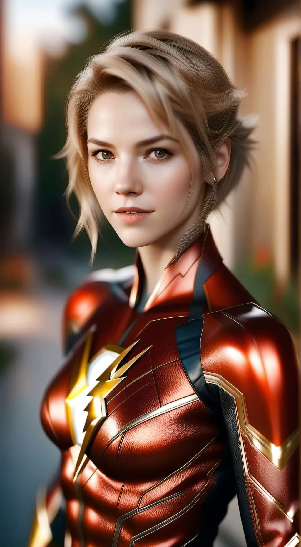ai character: The Flash(Earth 4) background