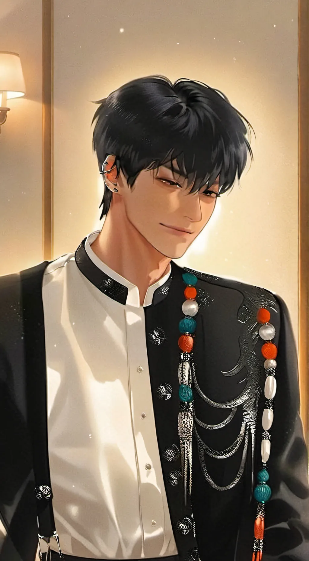 ai character: Damien background