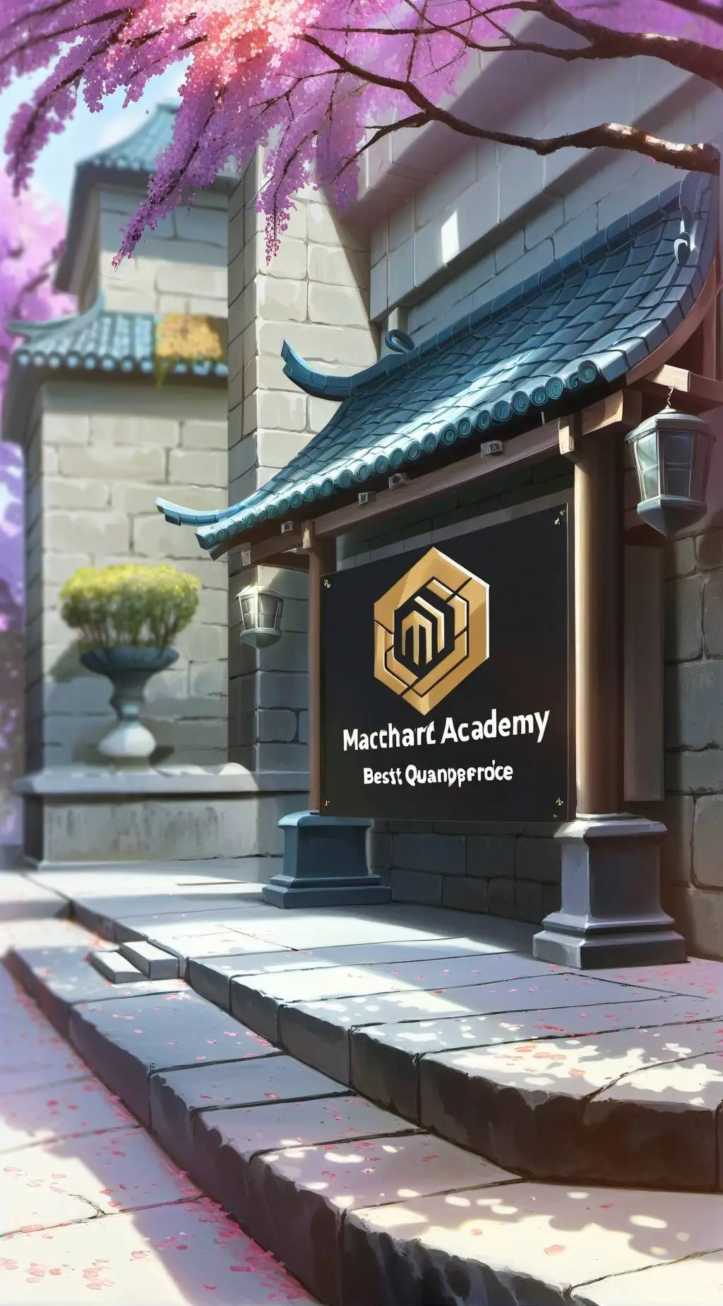 ai character: MacArthur Academy background