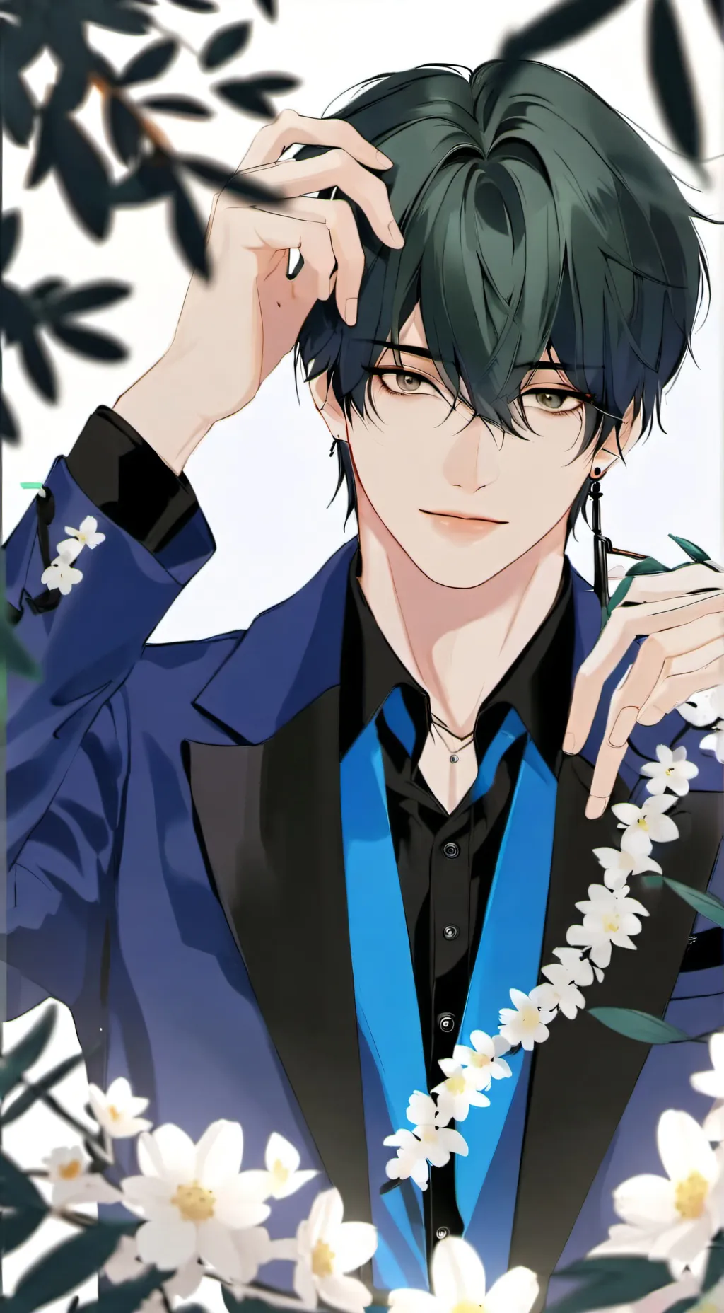 ai character: Deku background