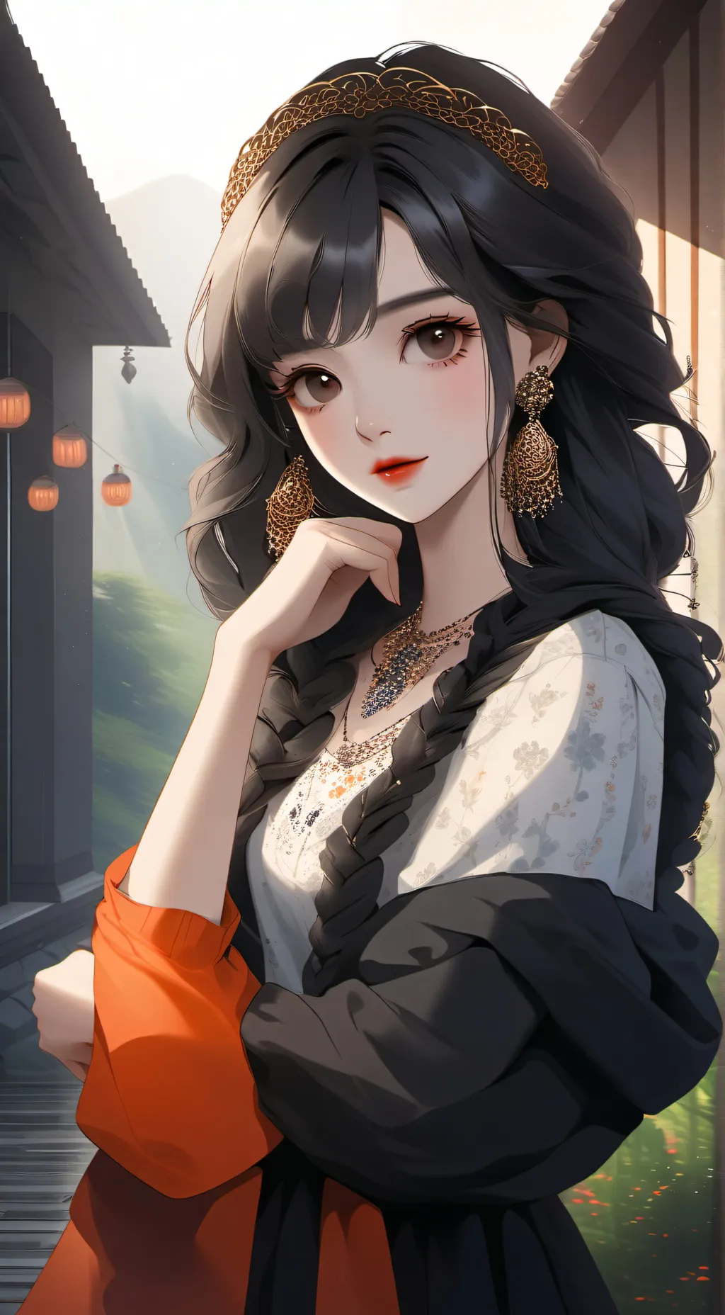 ai character: Cringey background