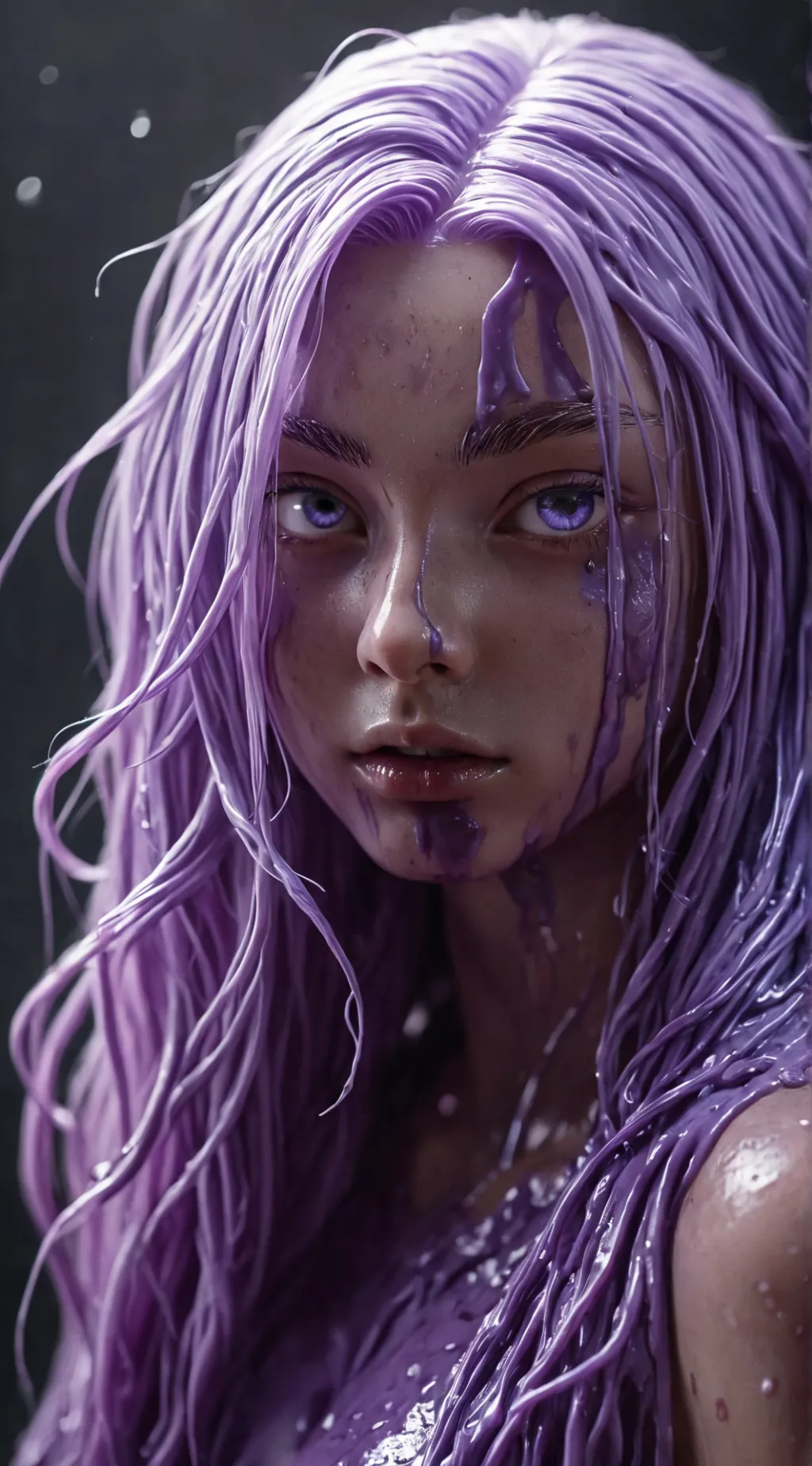 ai character: Silky background
