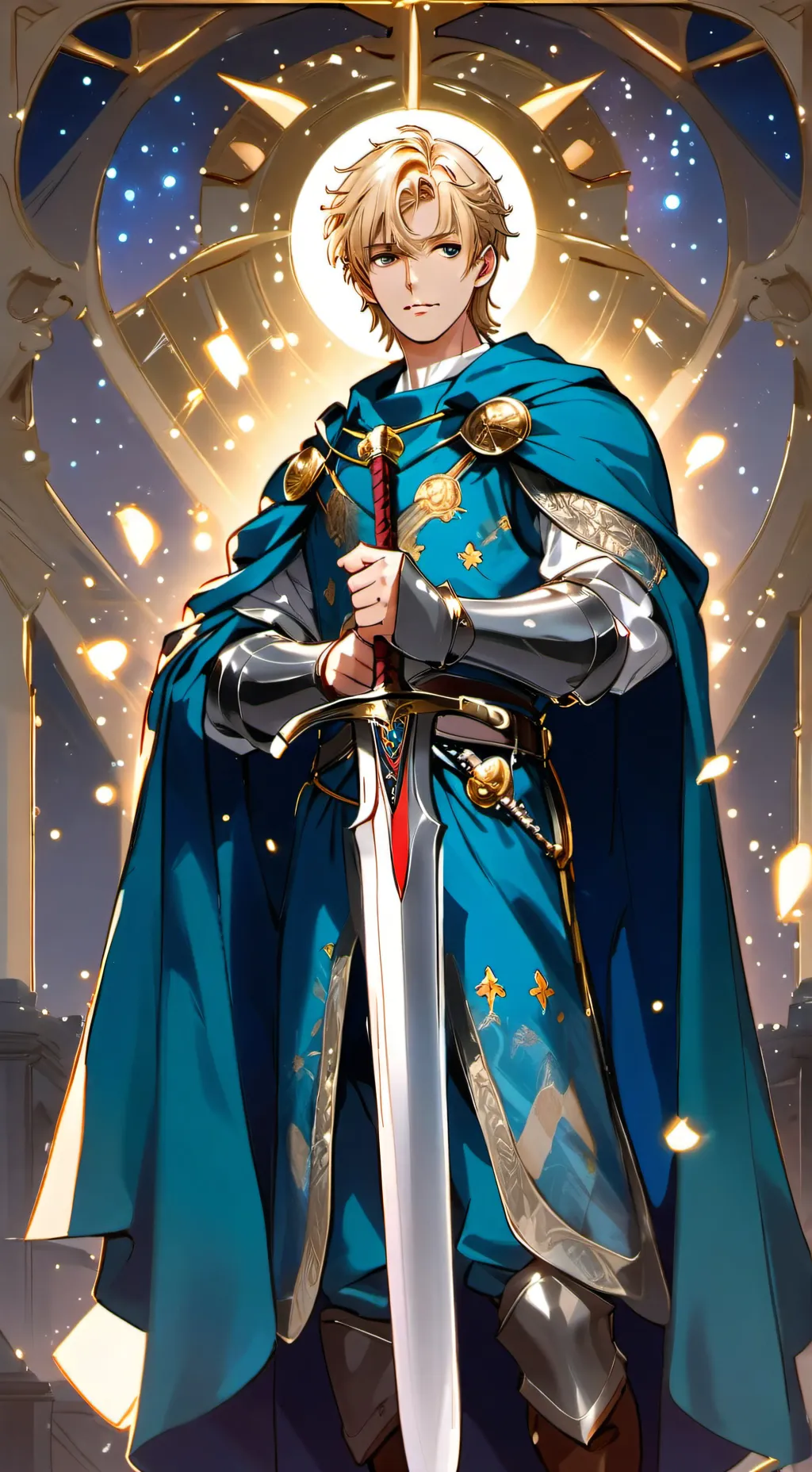 ai character: Arthur Pendragon background