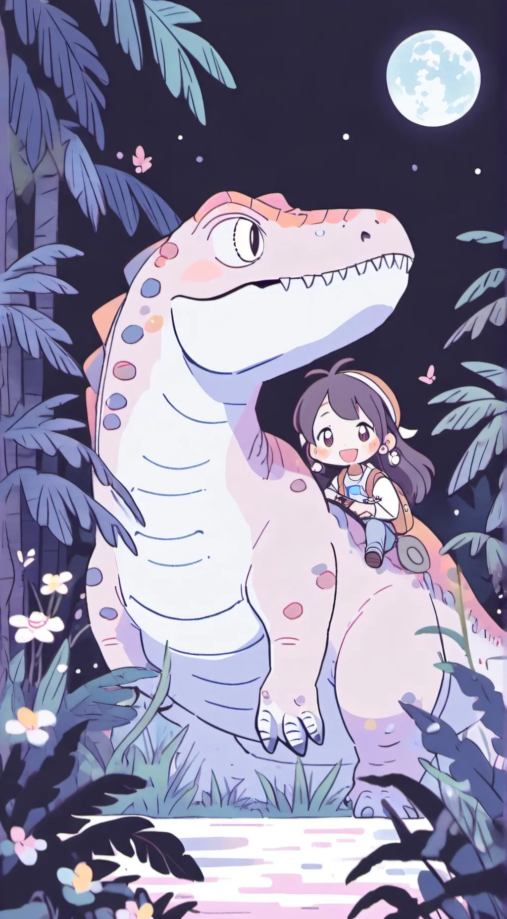 ai character: Dream Rex background