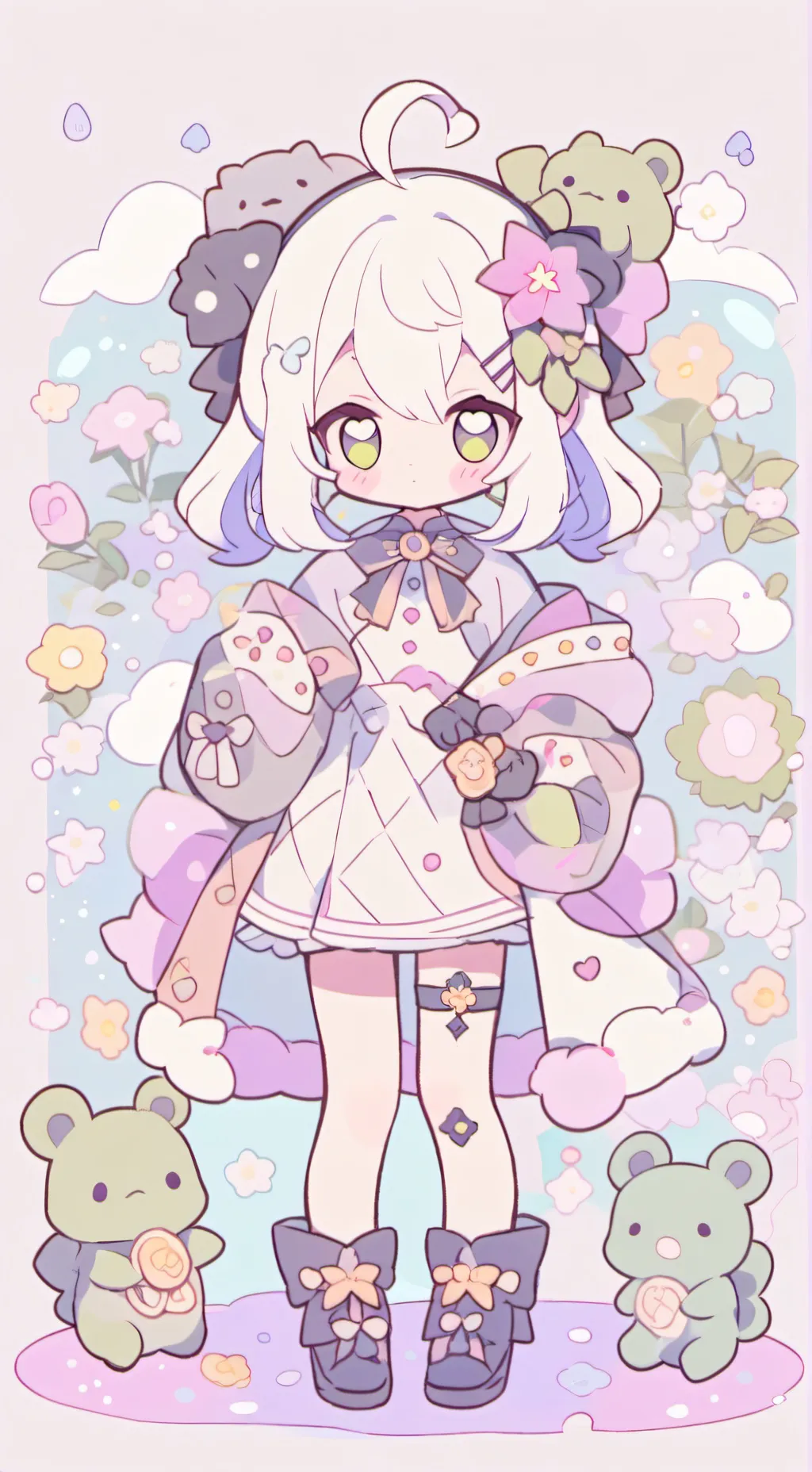 ai character: dogday background