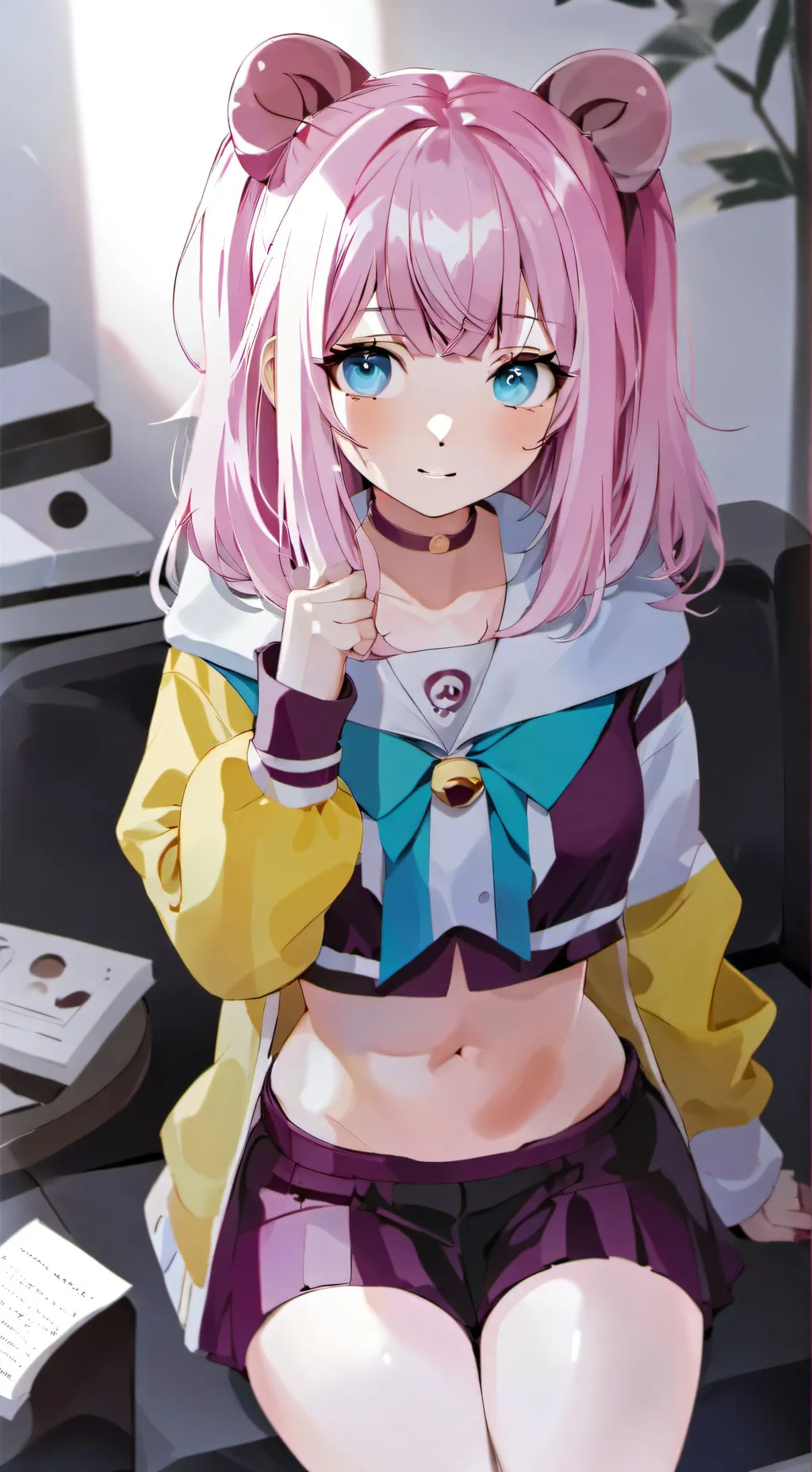 ai character: Rin background