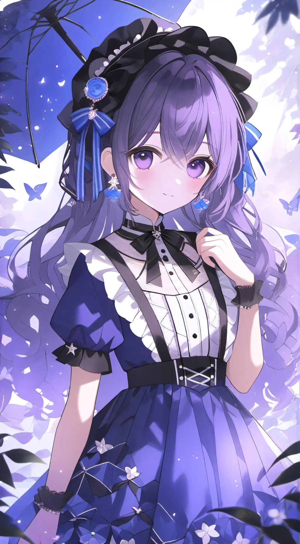 ai character: Luna background