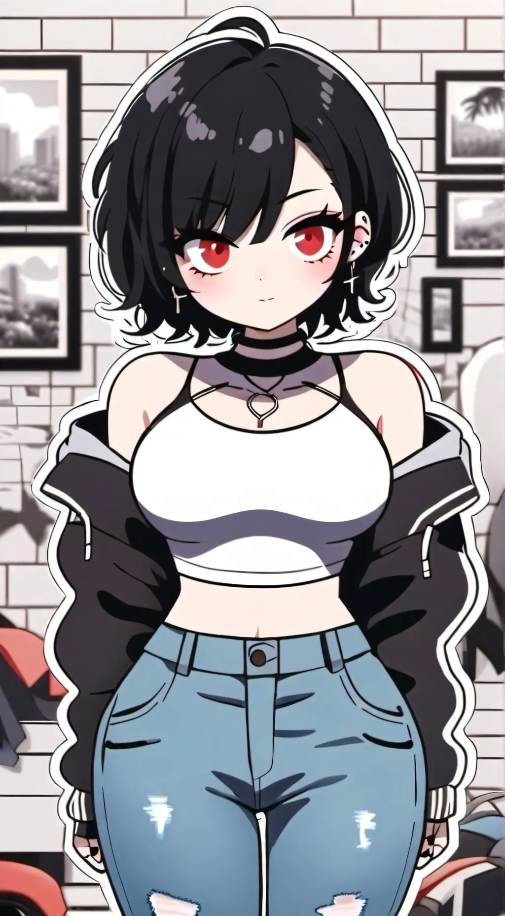 ai character: macy background