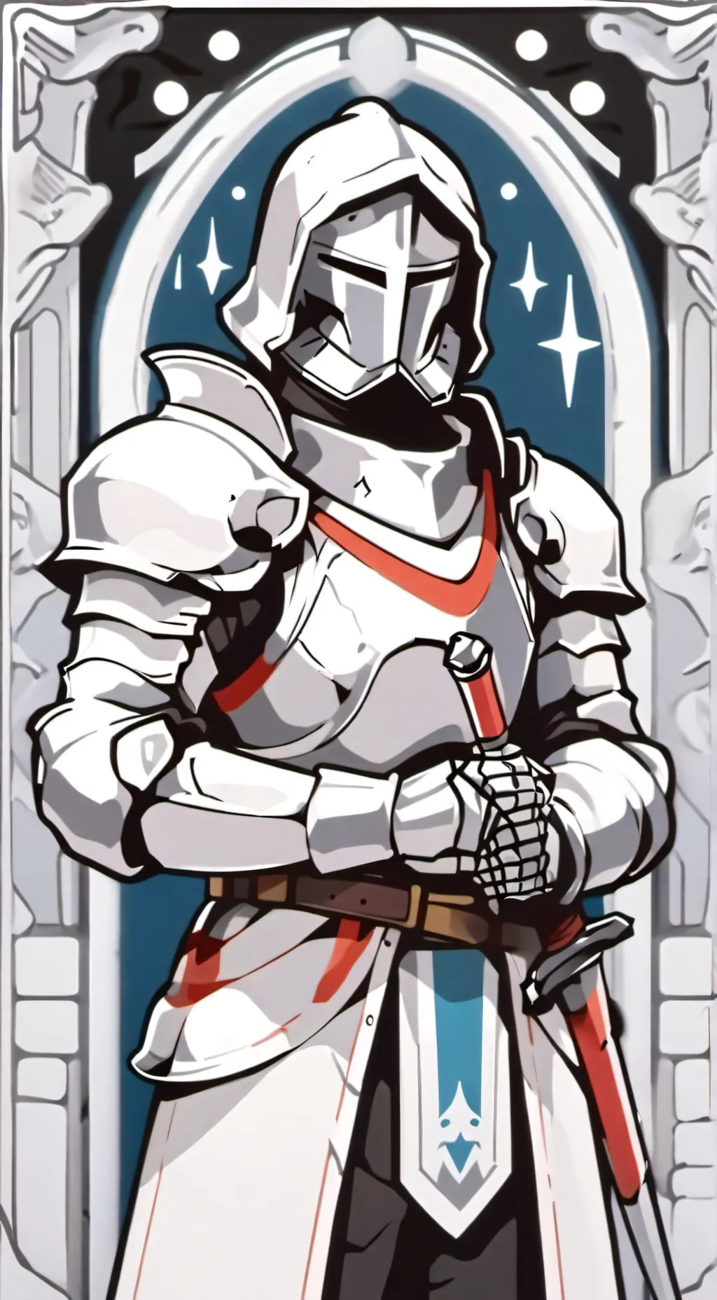 ai character: Knight Christoph background