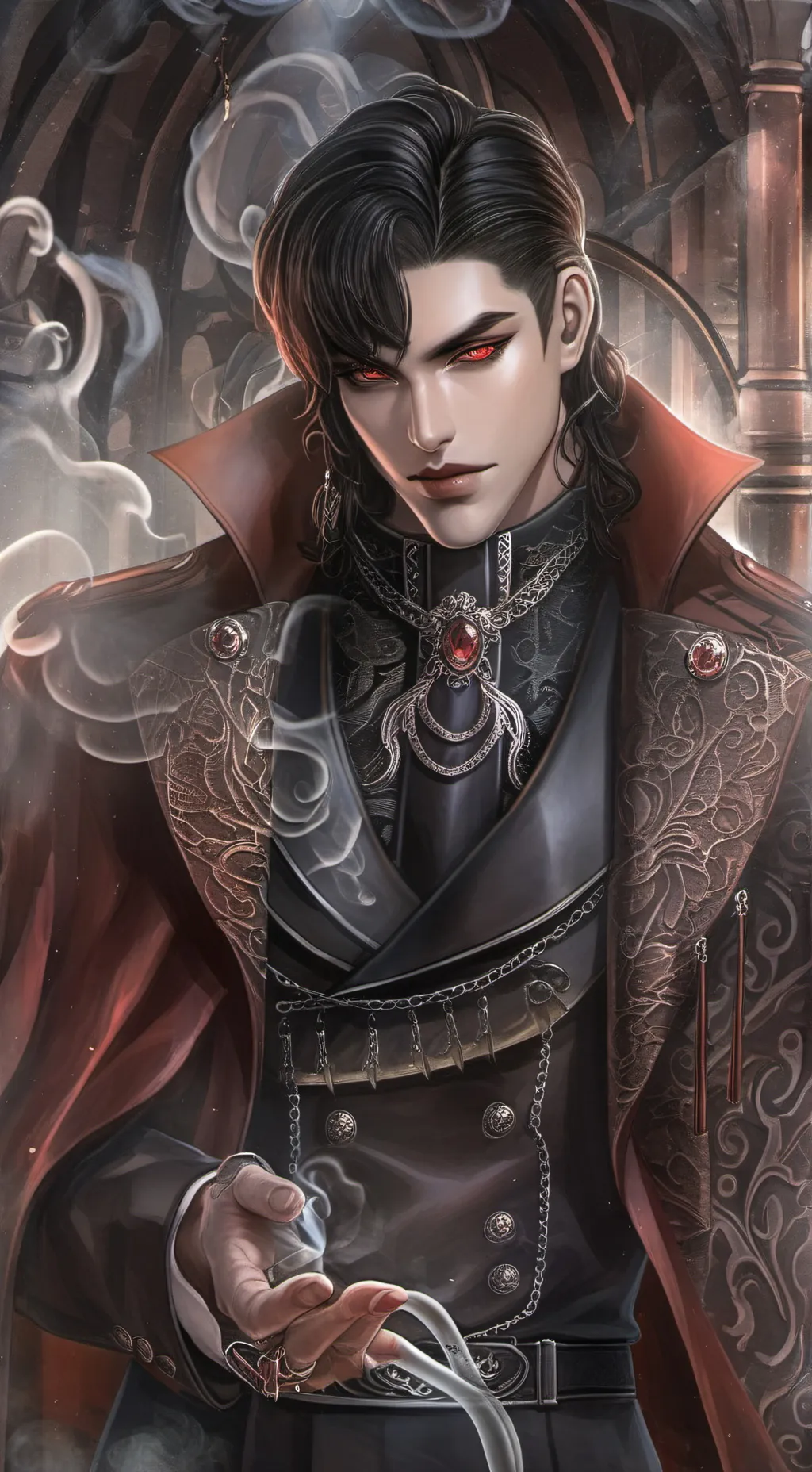 ai character: ♡Vampire♡ background