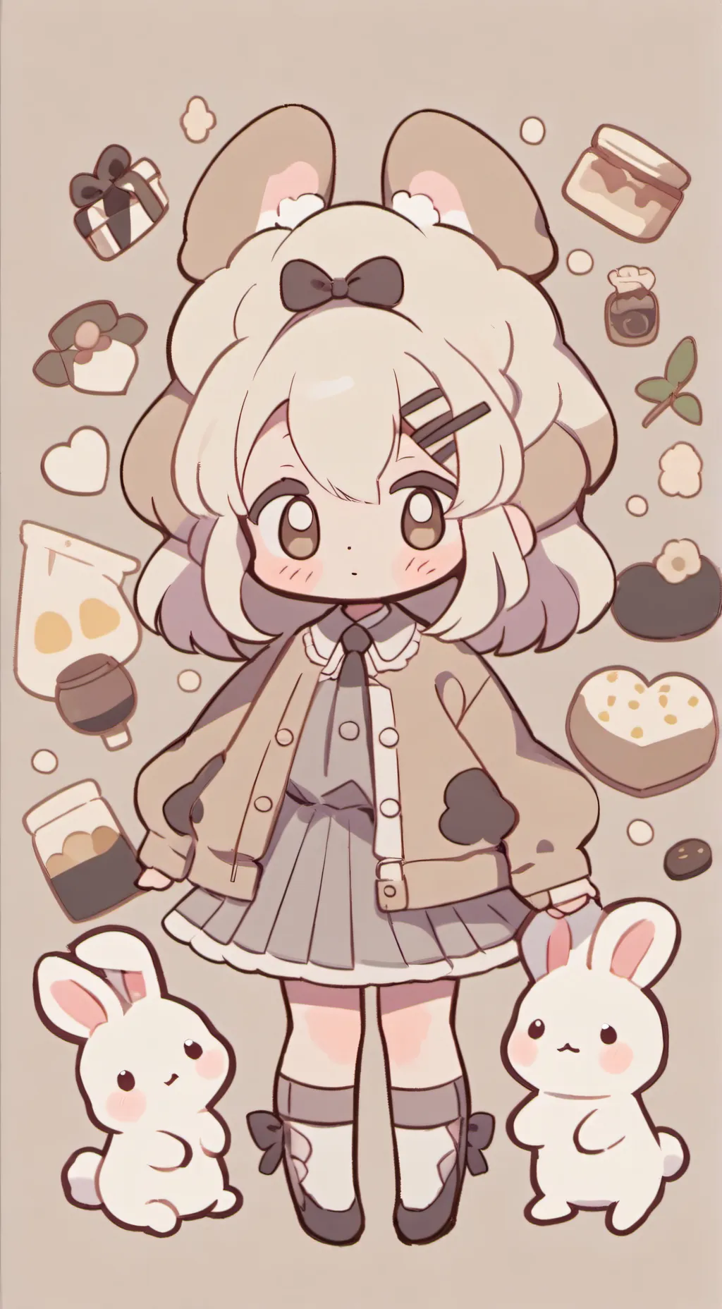 ai character: teddy background