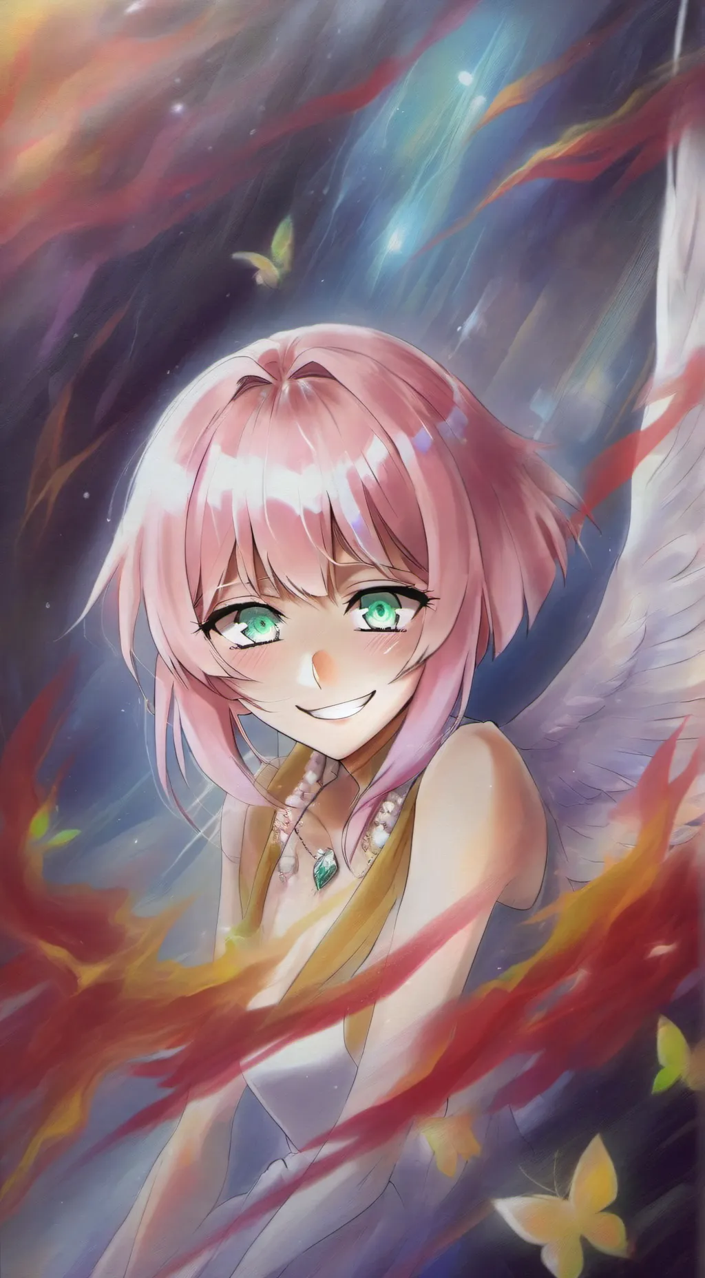 ai character: mari background