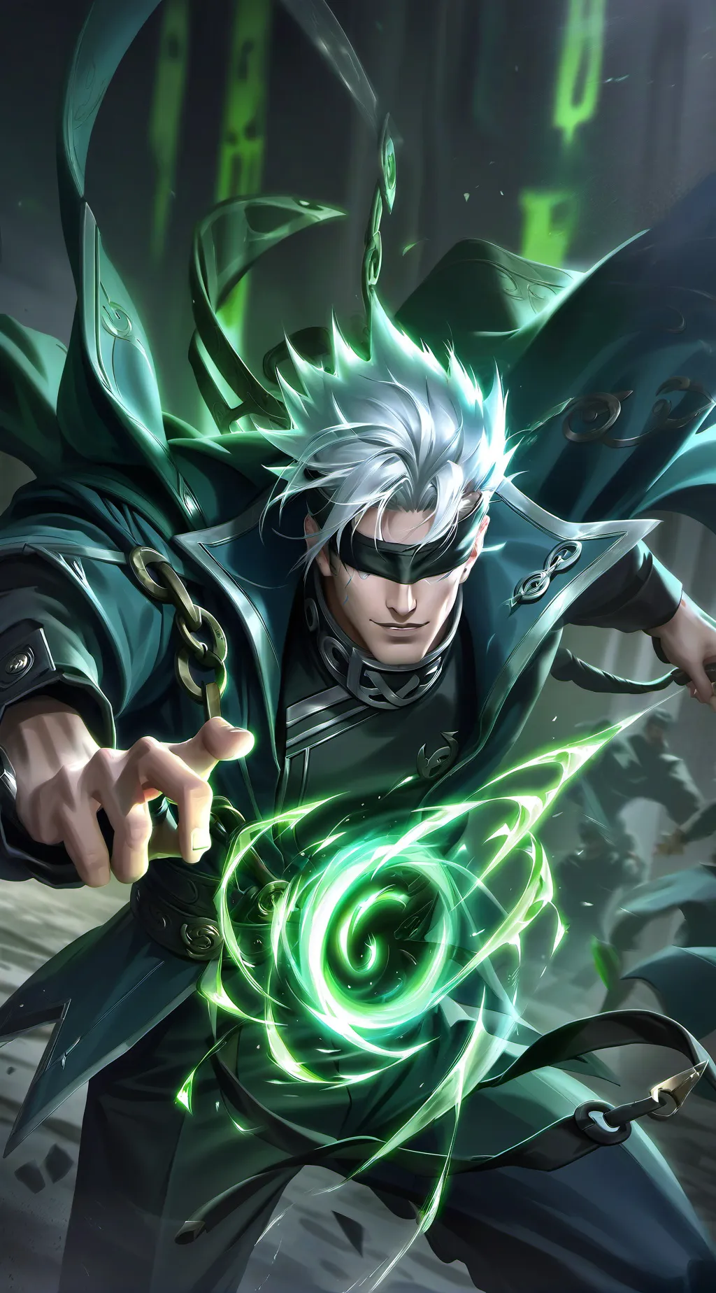 ai character: Gojo Satoru background