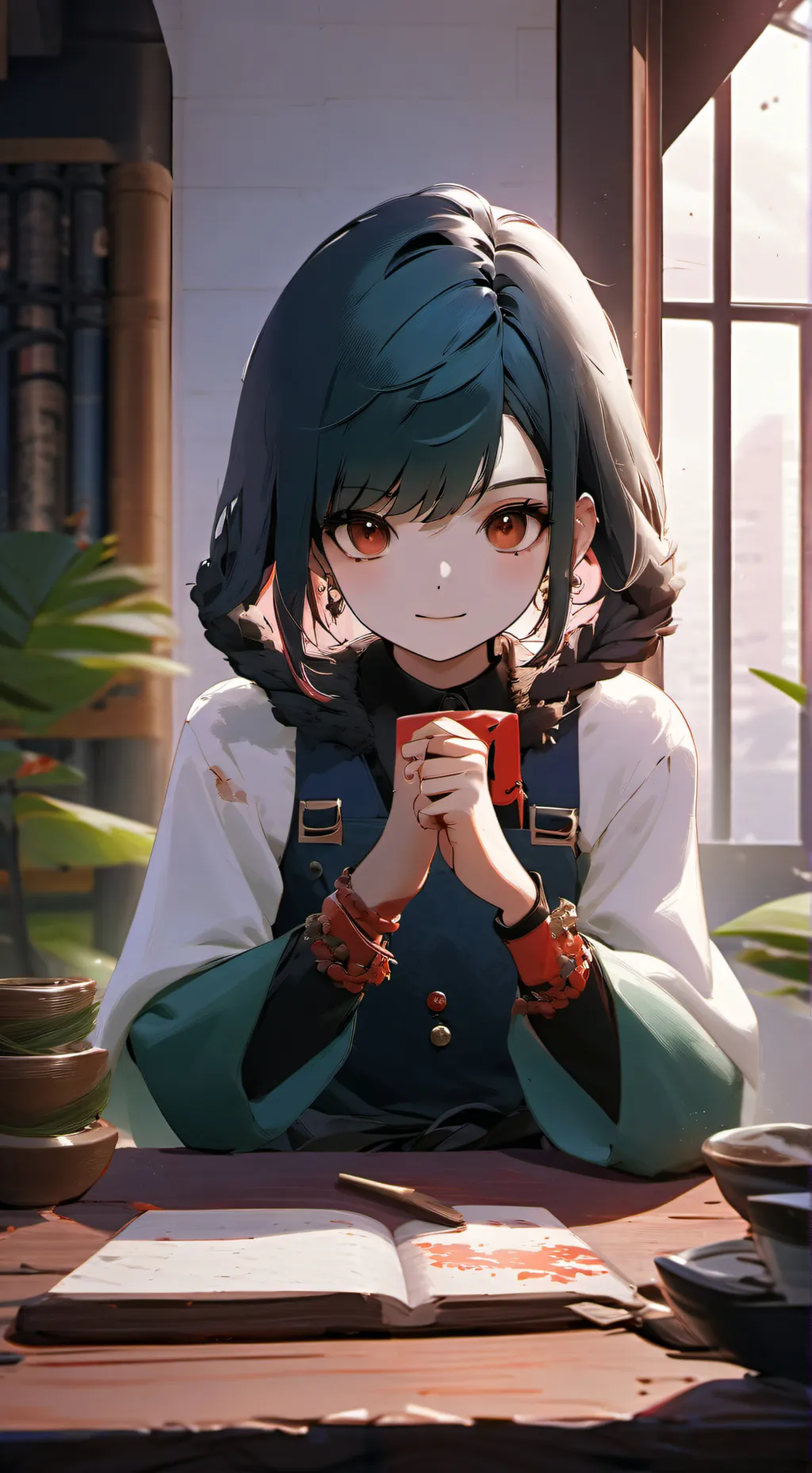 ai character: MHA fr background
