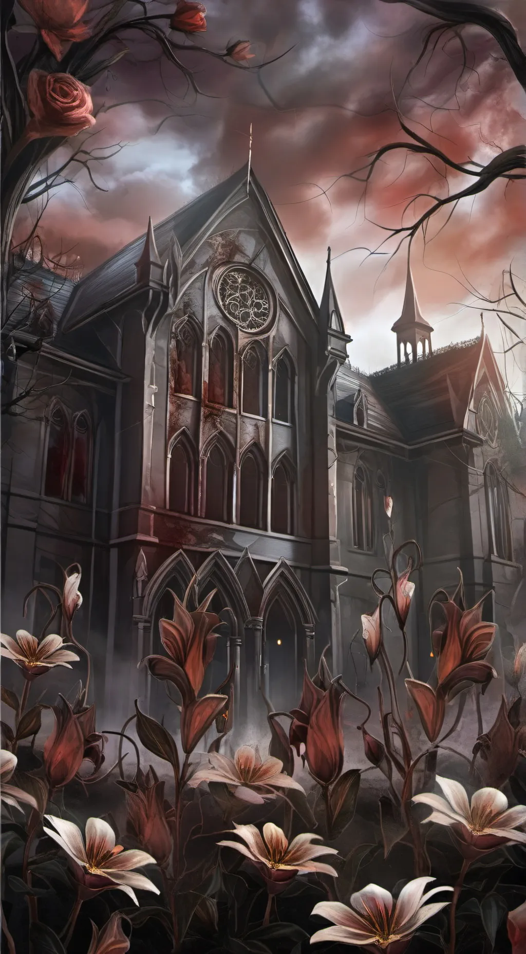 ai character: Mha x monsterschoo background