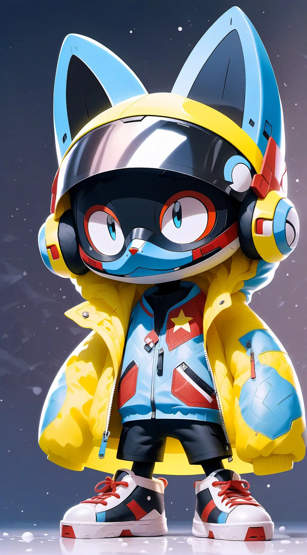 ai character: Among us background