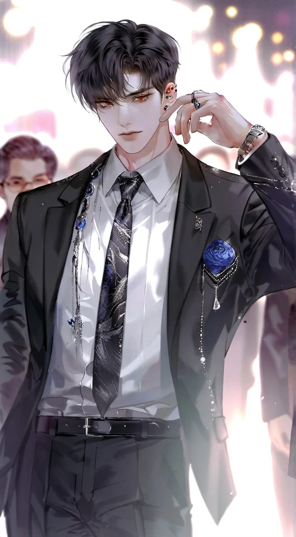 ai character: Zane  background