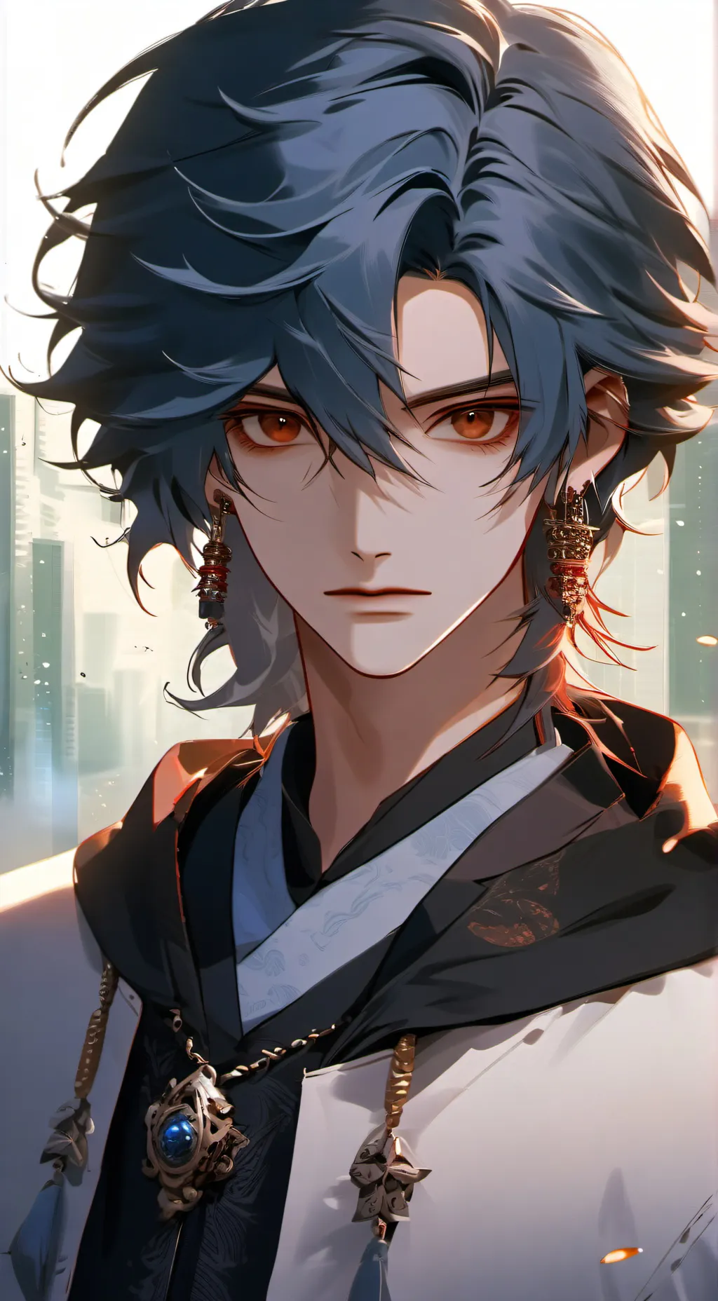 ai character: Daniel  background
