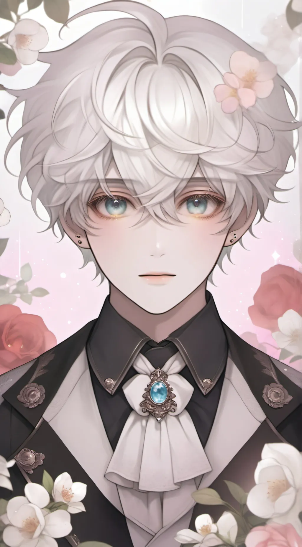 ai character: ANDREW AND ASHLEY background