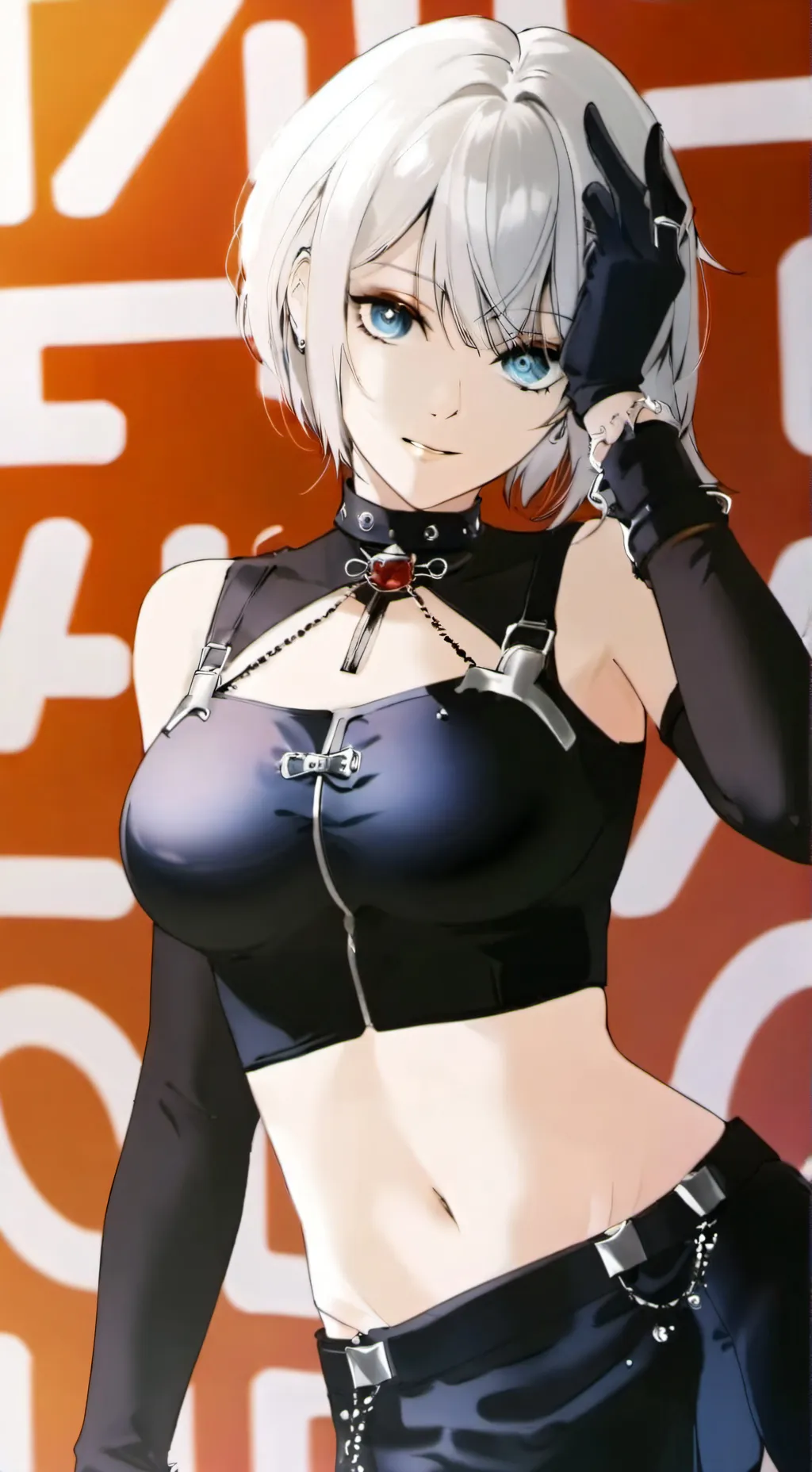 ai character: Lily  background