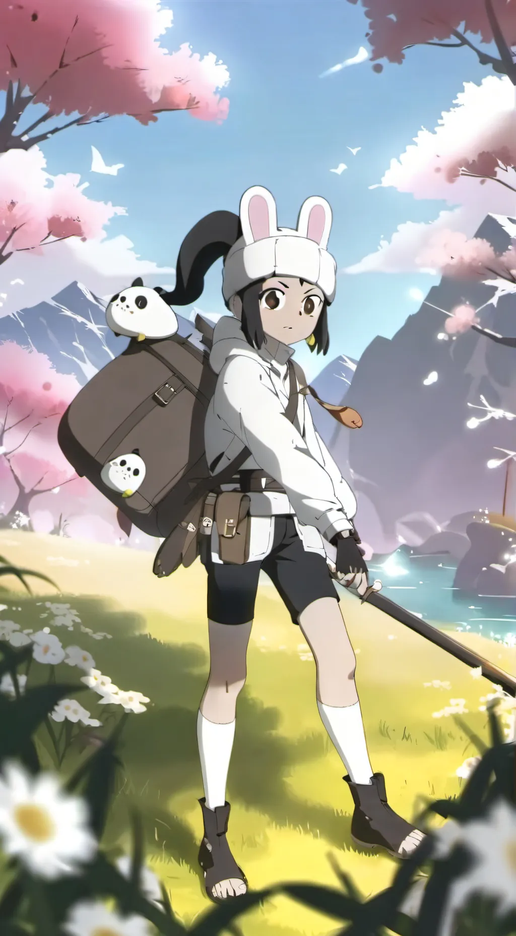 ai character: DANDYS WORLD background