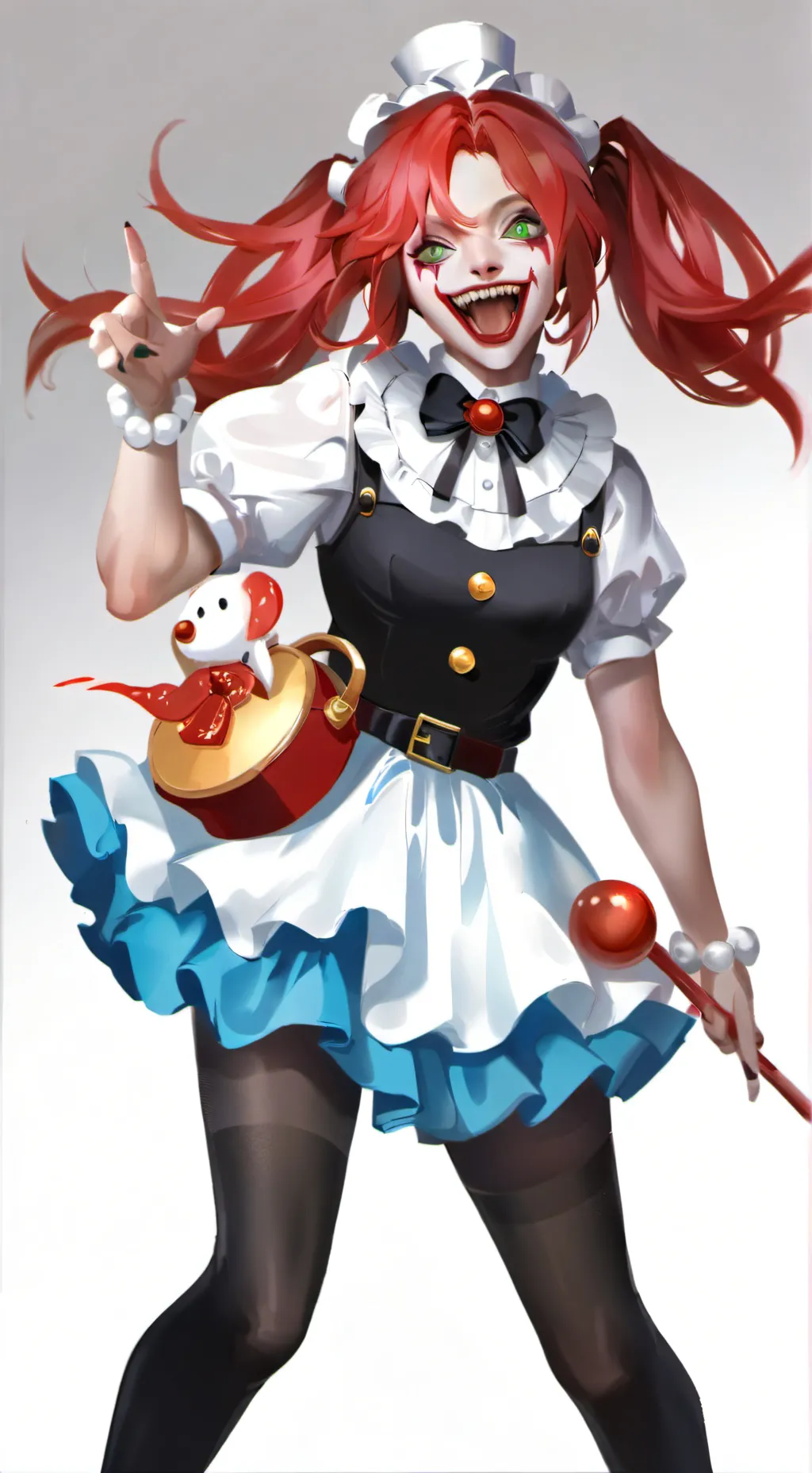 ai character: mha circus  background
