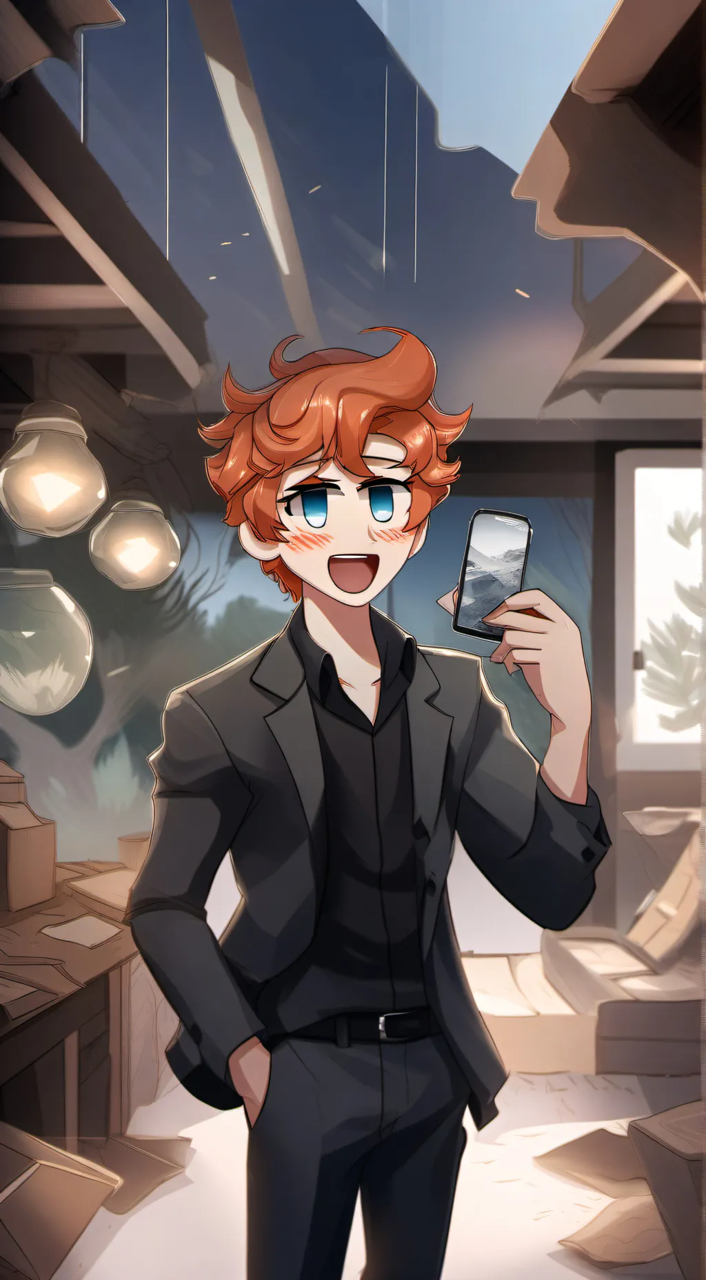 ai character: Милхон background