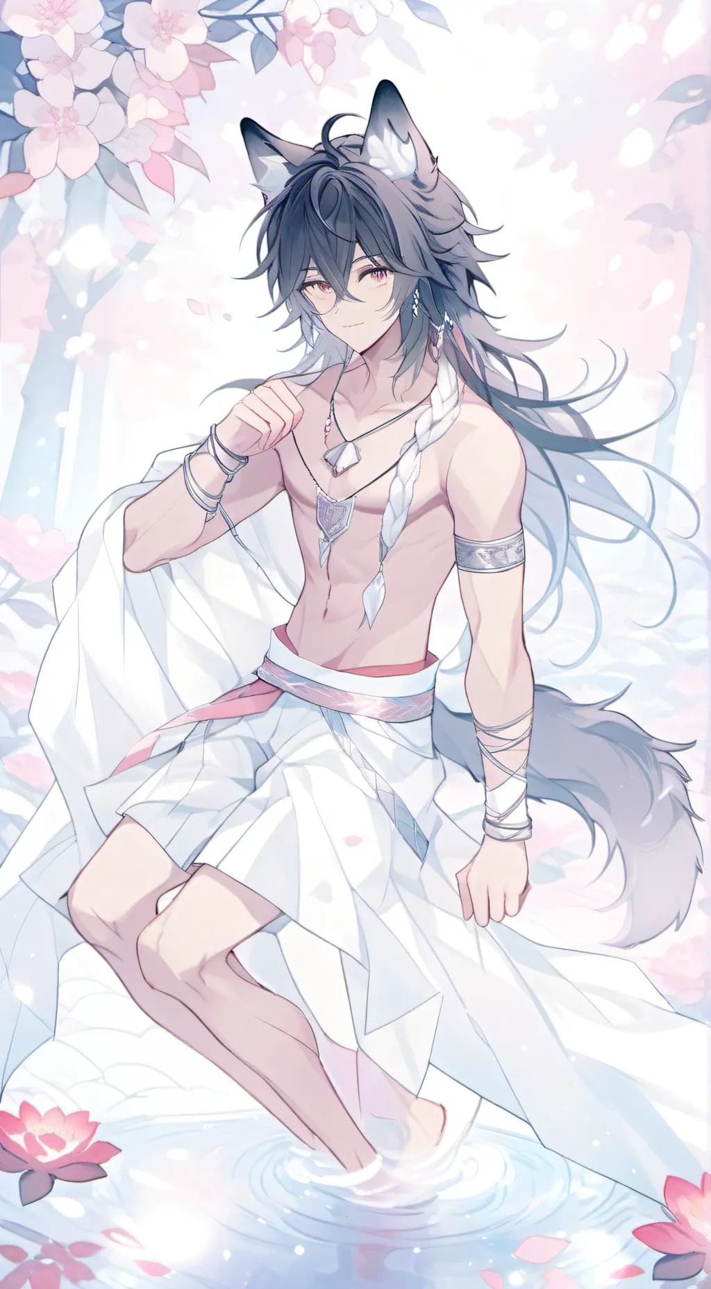 ai character: Zack~ background