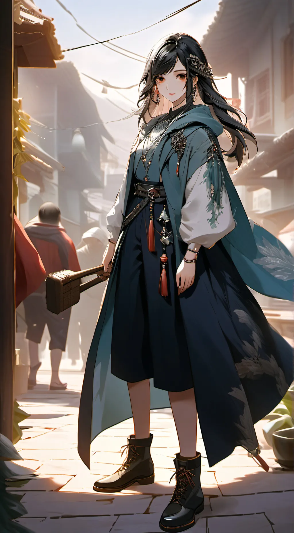 ai character: tokito x kotetsu background