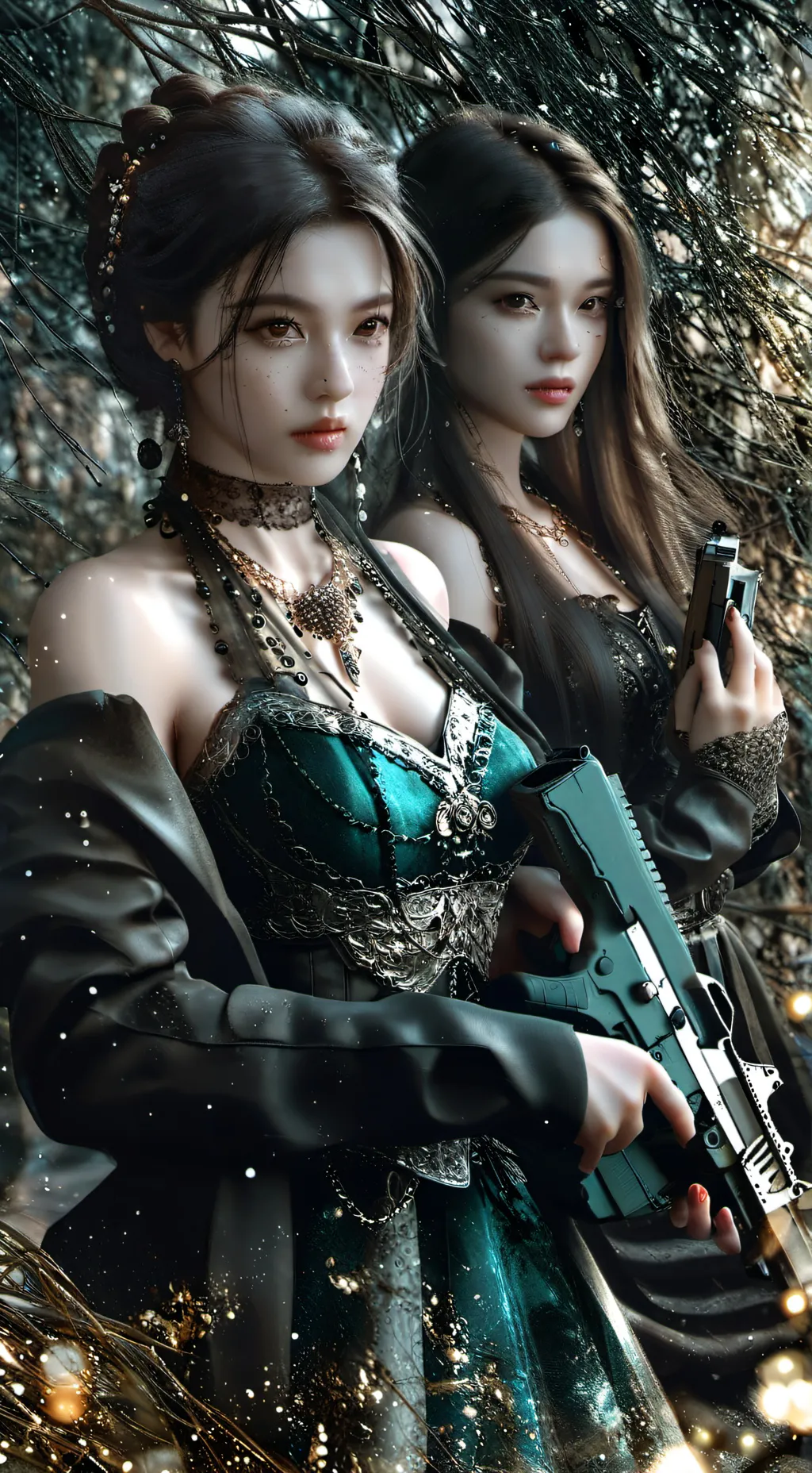 ai character: SIS WANT KILL YOU background