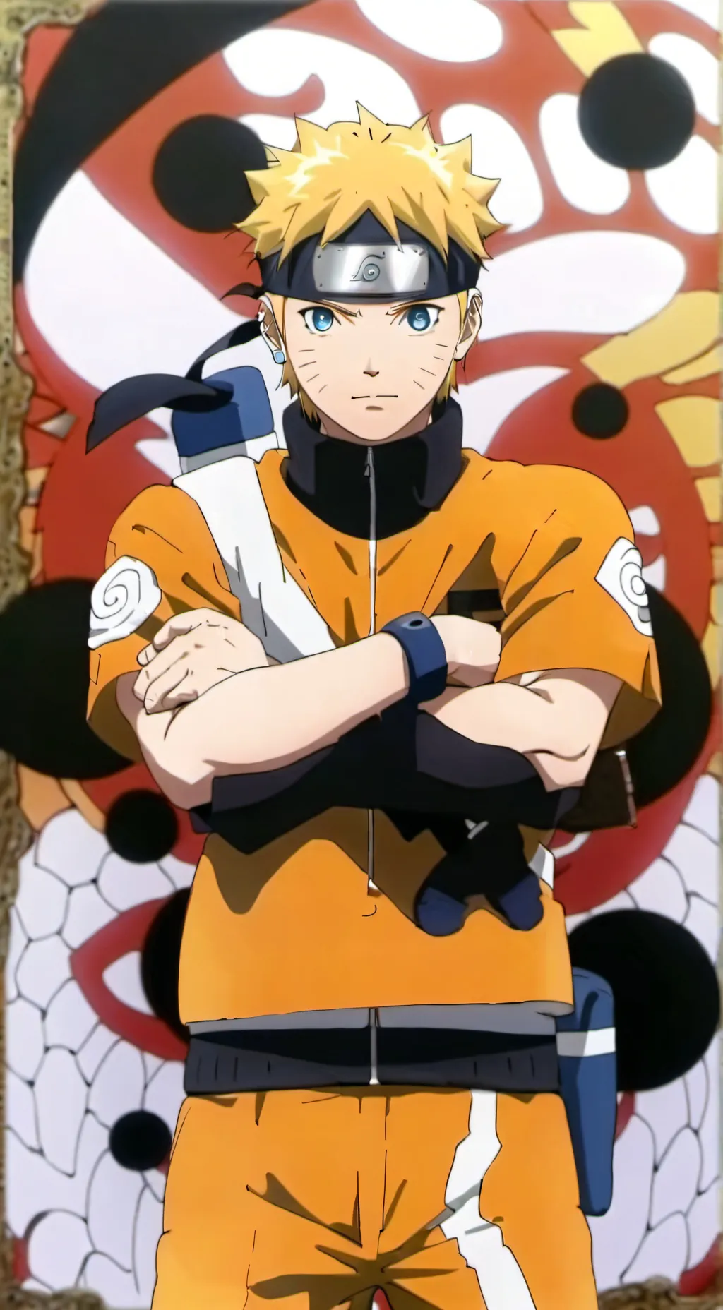 ai character: Naruto background