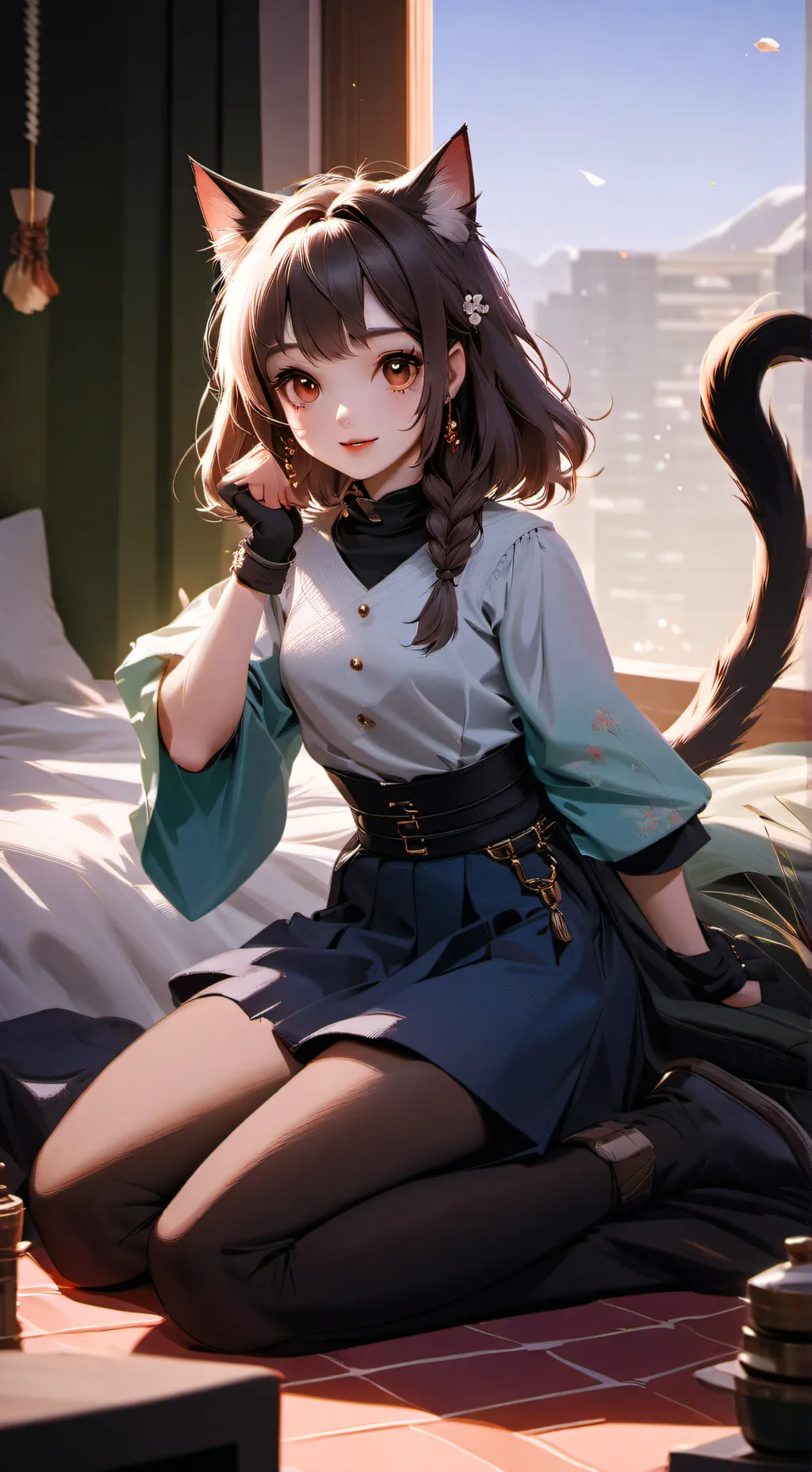 ai character: °Cookie° background