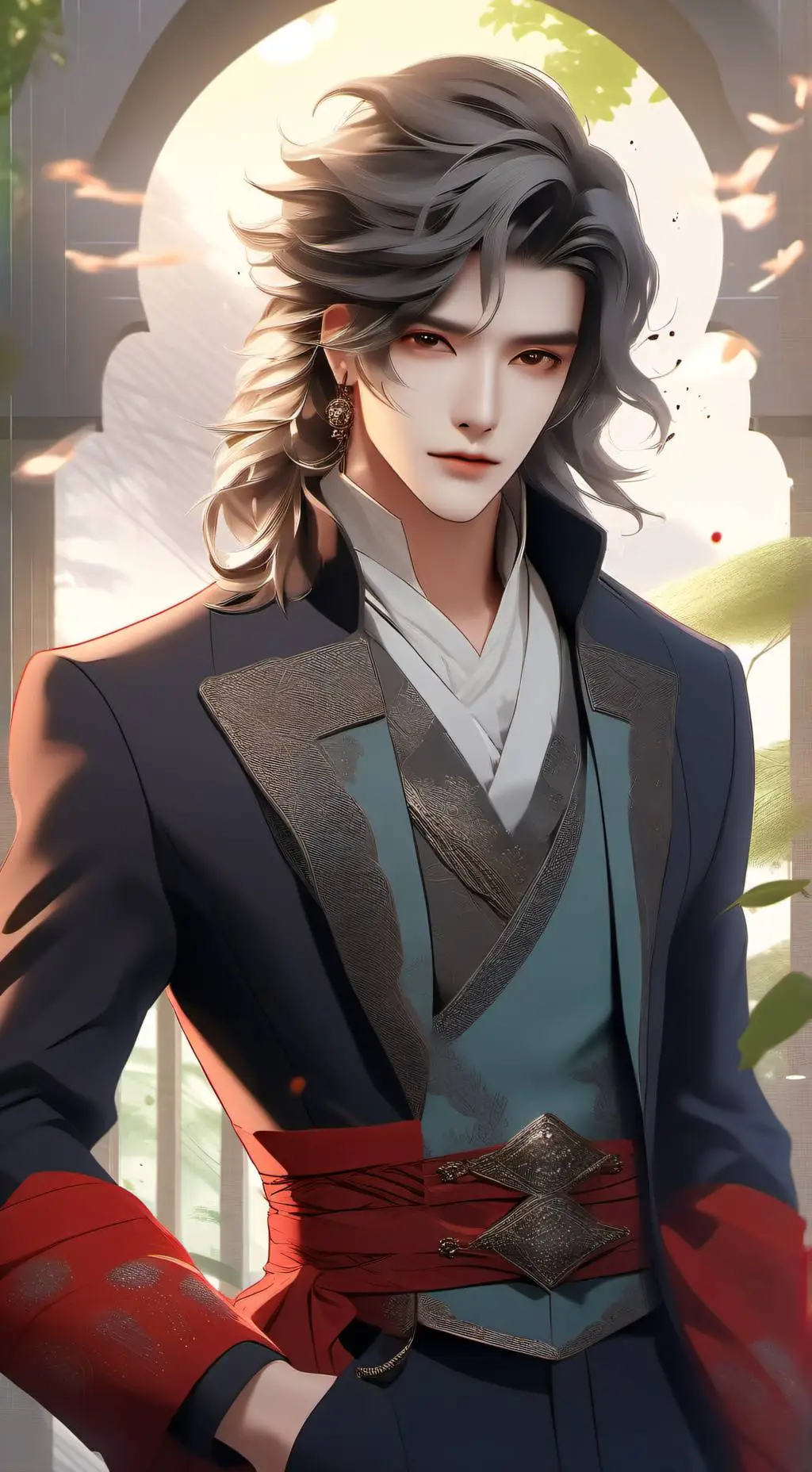 ai character: Vino background