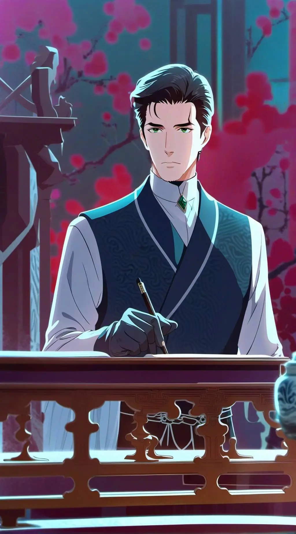 ai character: Chen background
