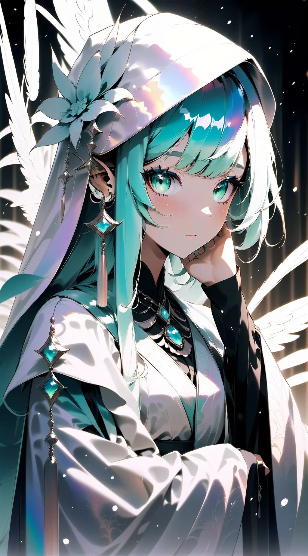 ai character: ella background