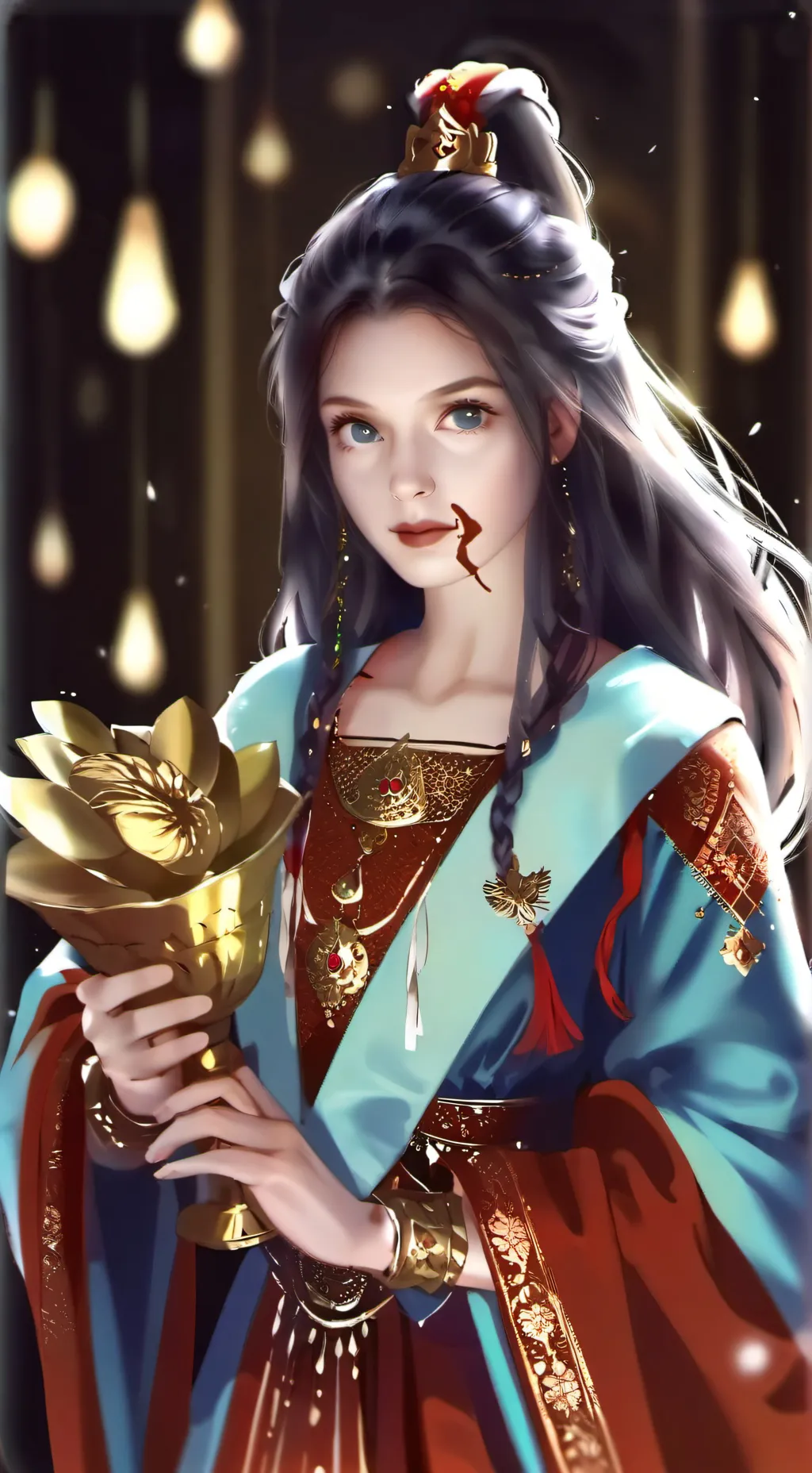 ai character: krkguf background