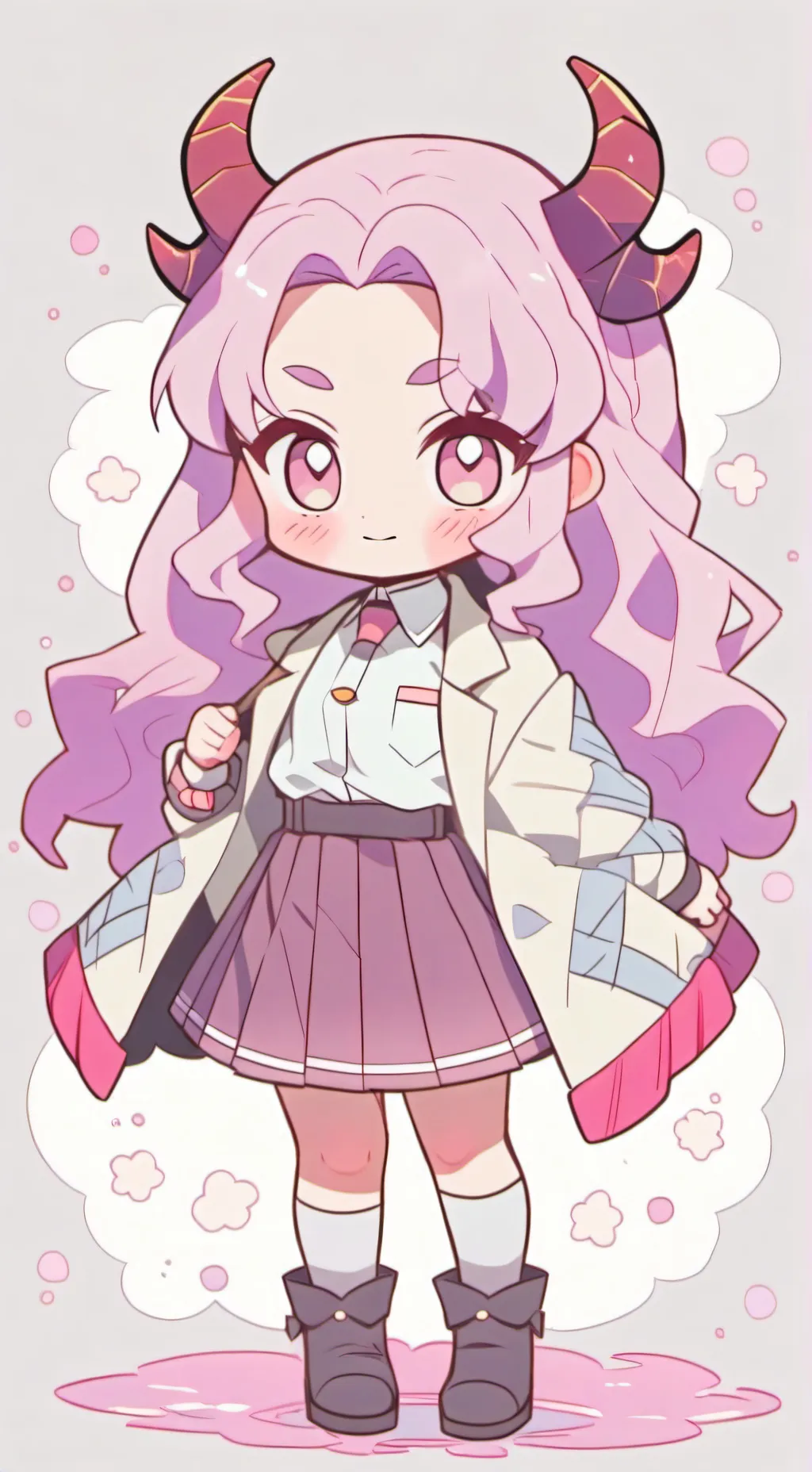 ai character: ¡UPPERMOON DTI! background
