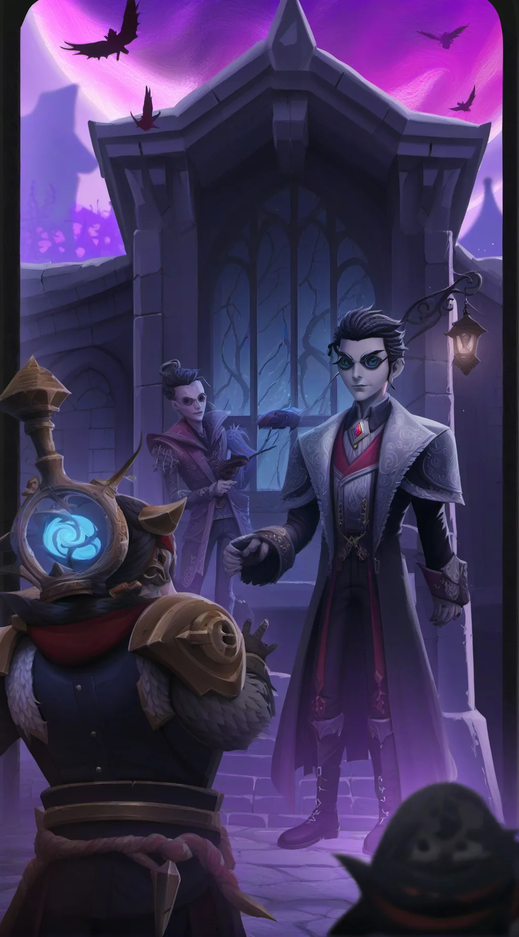 ai character: Arcane  background