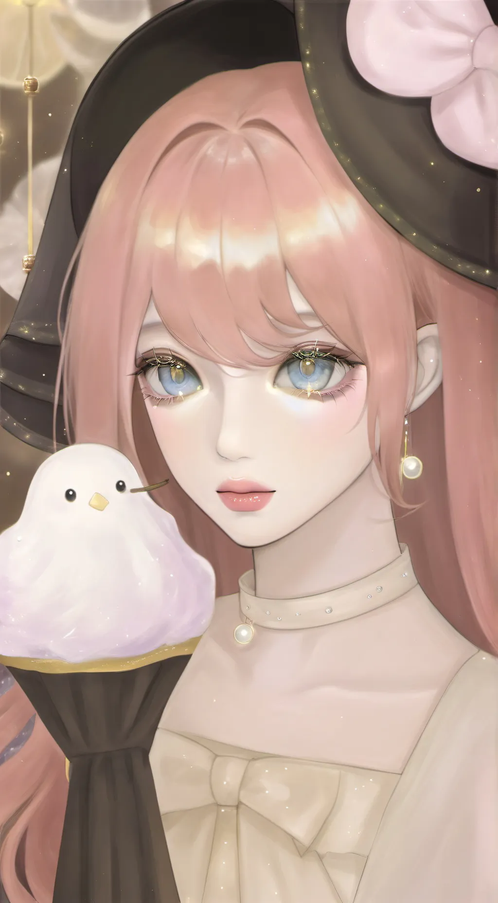 ai character: ania  background