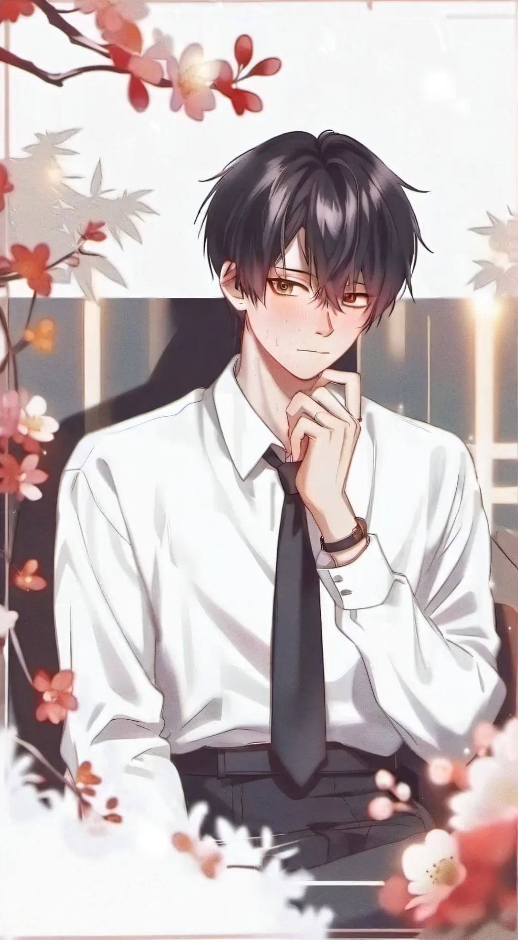 ai character: shoto🩷❤️🤍 background