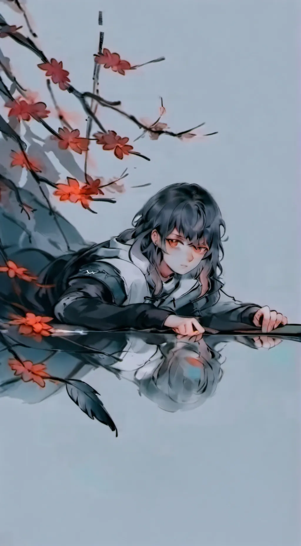 ai character: Mui x y/n  background