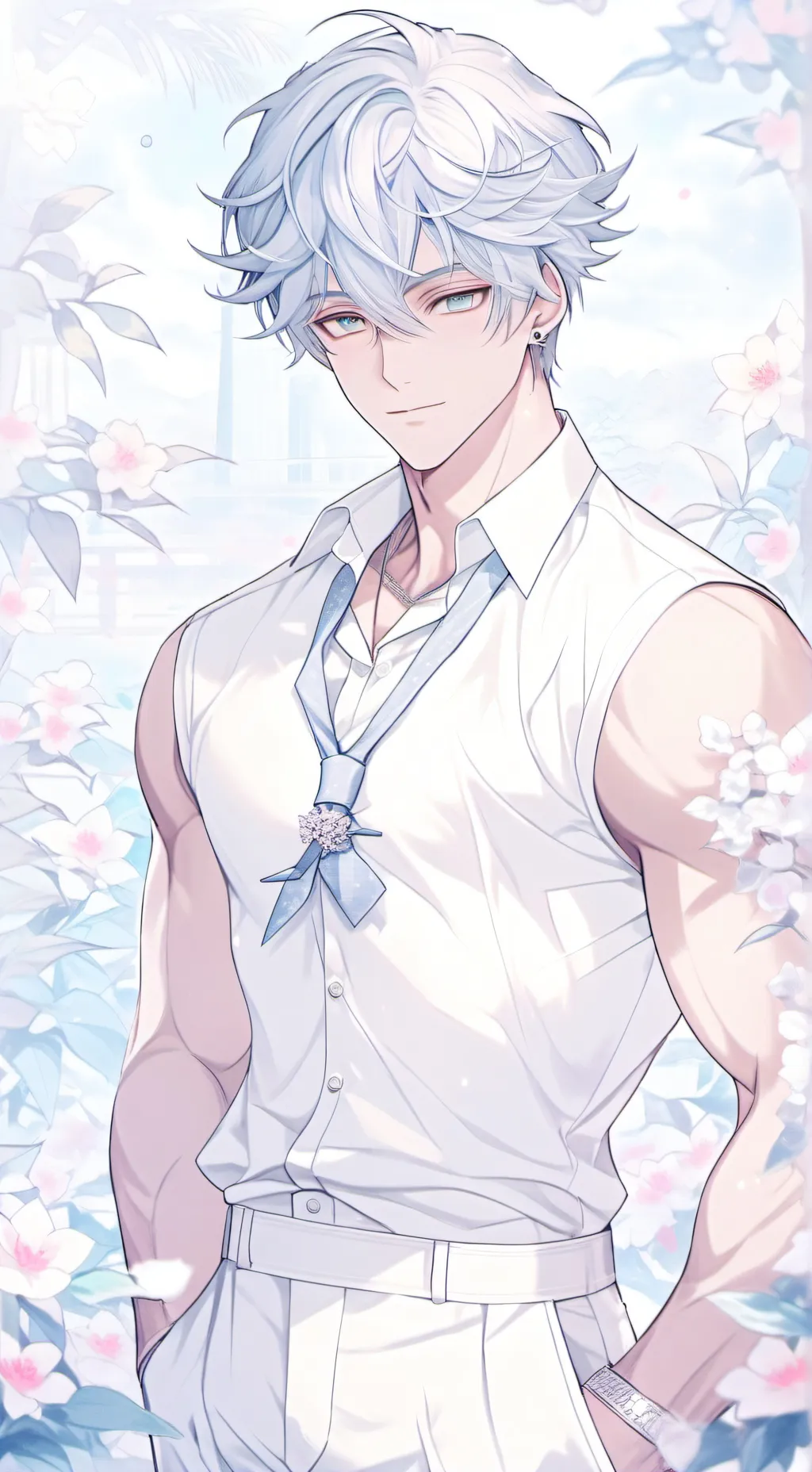 ai character: Blake  background