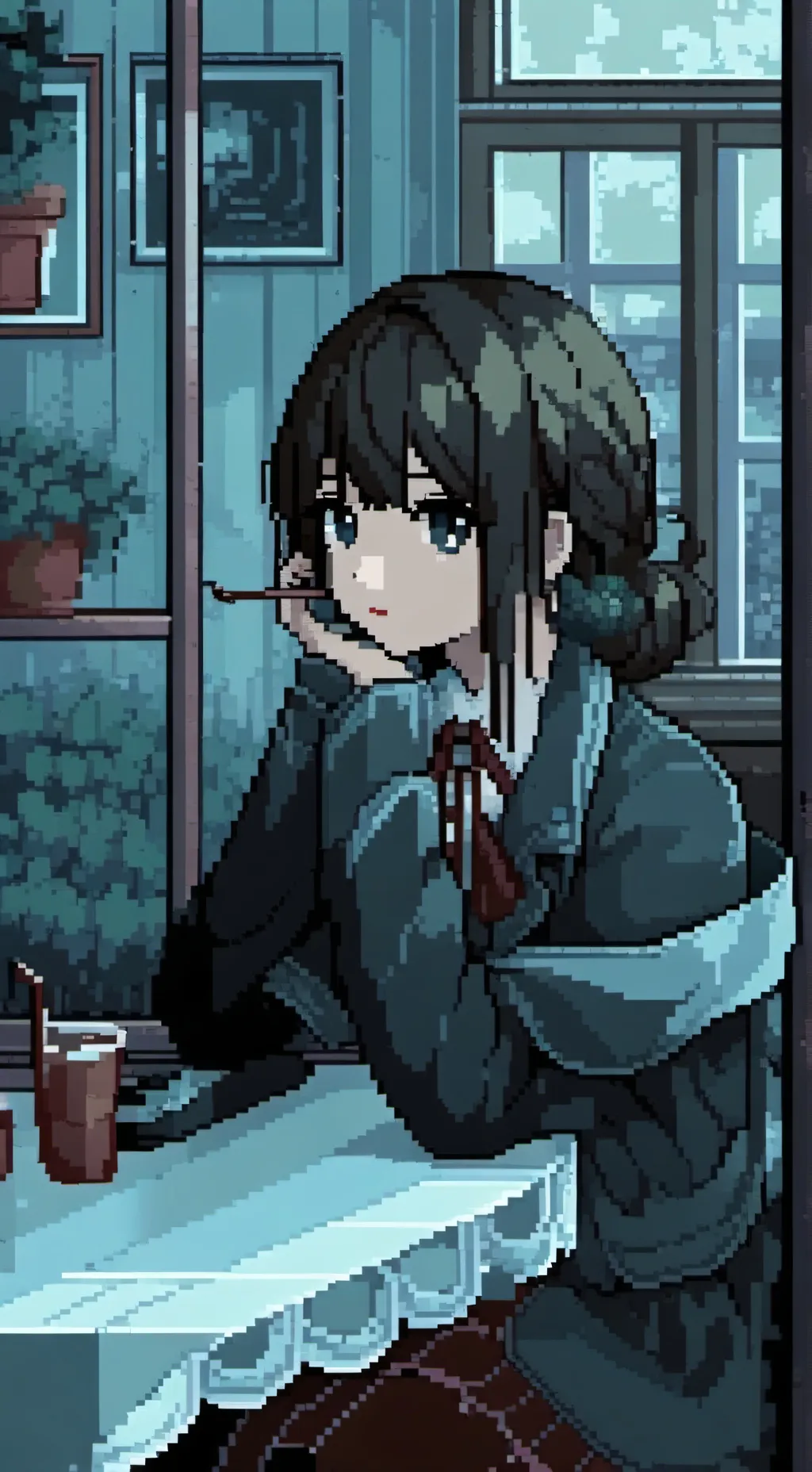 ai character: feliz soledad background