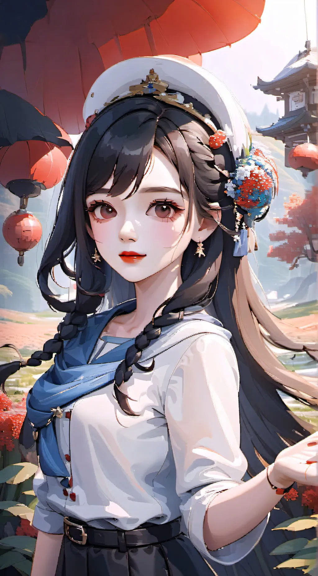 ai character: MHA FACETIME background