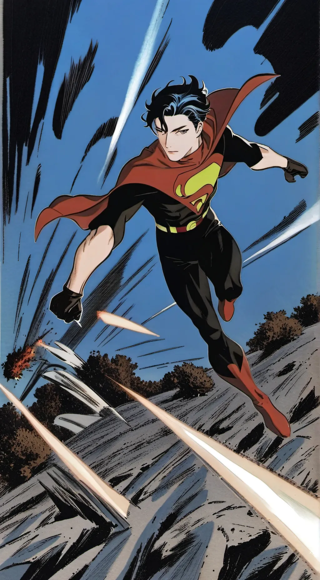 ai character: Super Boy background